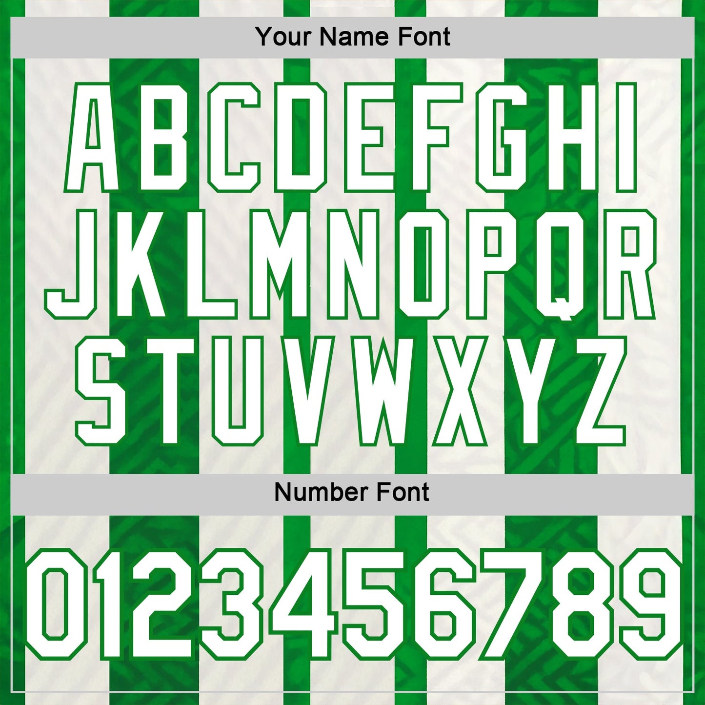 Custom White Green-Grass Green 3D Pattern Design Mexico Stripe Sportswear Performance T-Shirt view 4