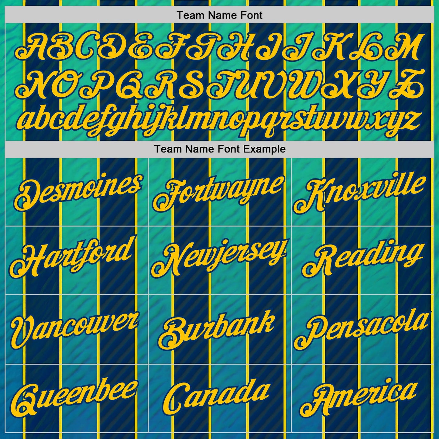 Custom Green Yellow-US Navy Blue 3D Pattern Design Stripe Sportswear Performance T-Shirt view 3
