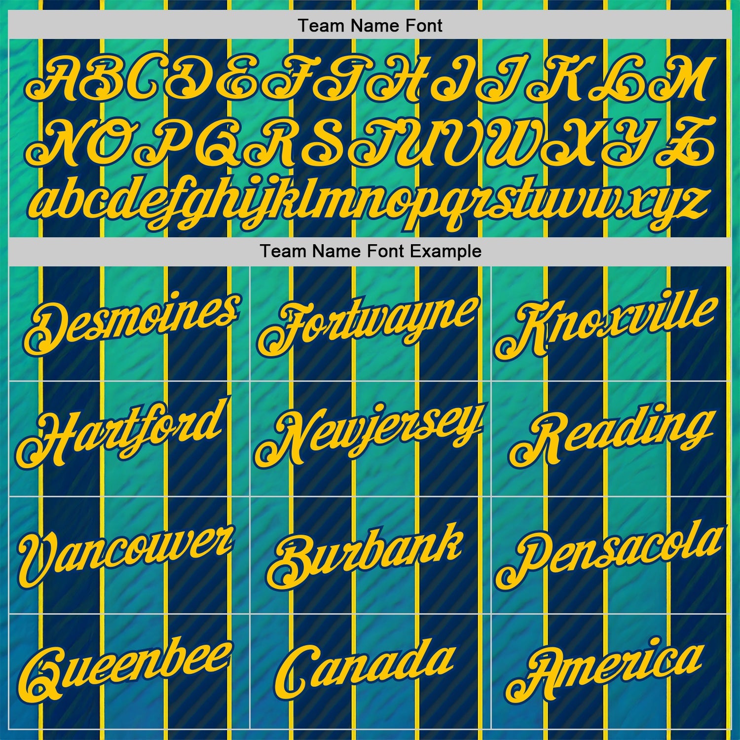Custom Green Yellow-US Navy Blue 3D Pattern Design Stripe Sportswear Performance T-Shirt view 3