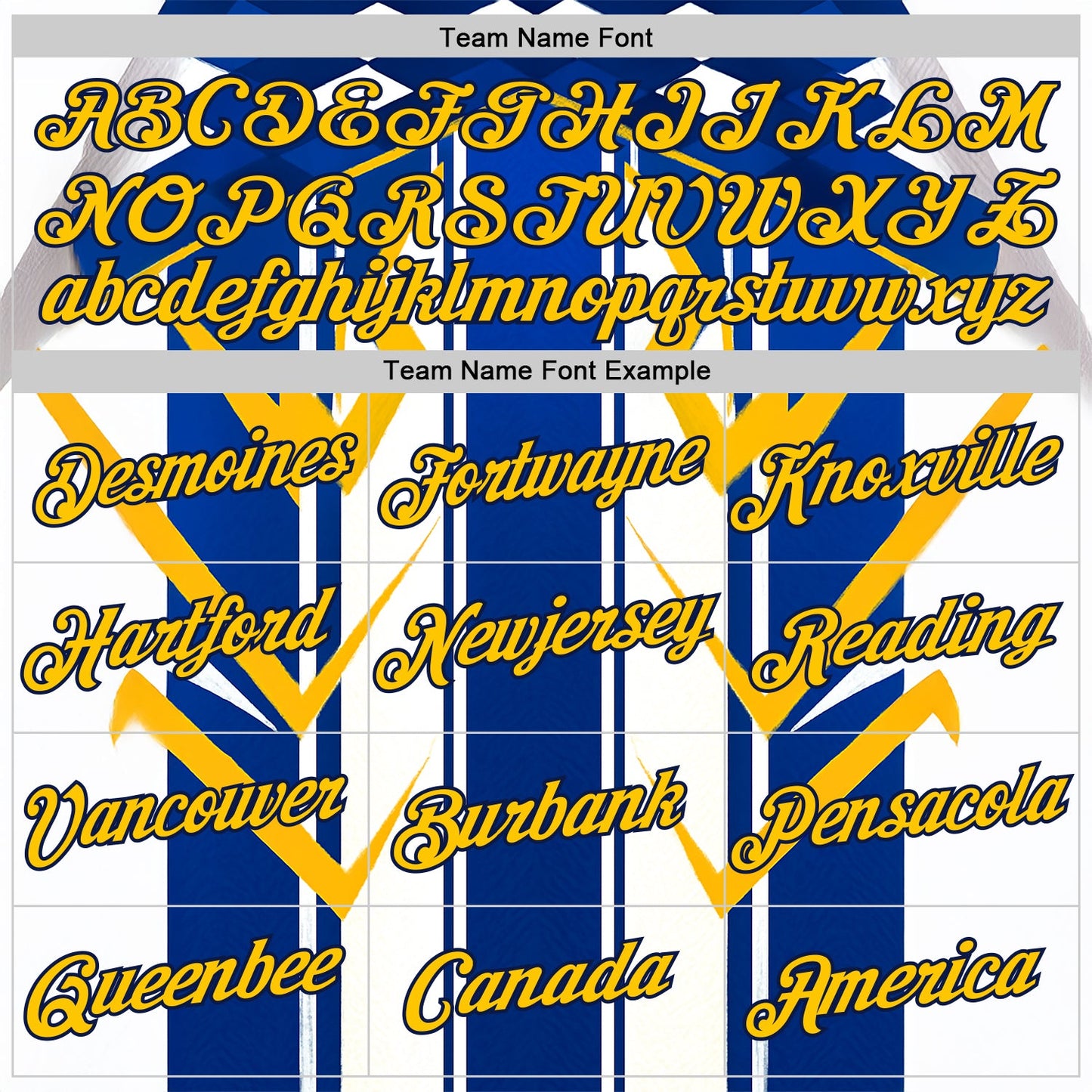 Custom White Yellow Blue-Navy 3D Pattern Design Geometric Shape Stripe Sportswear Performance T-Shirt view 3
