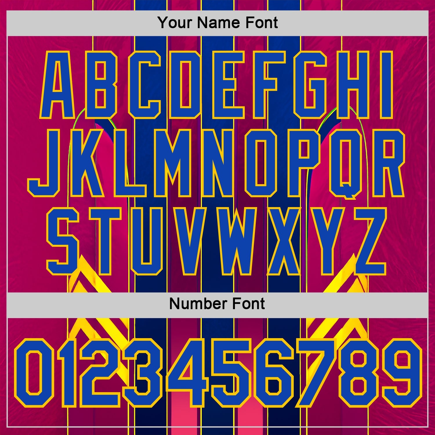 Custom Red Thunder Blue Blue-Yellow 3D Pattern Design Stripe Sportswear Performance T-Shirt view 4