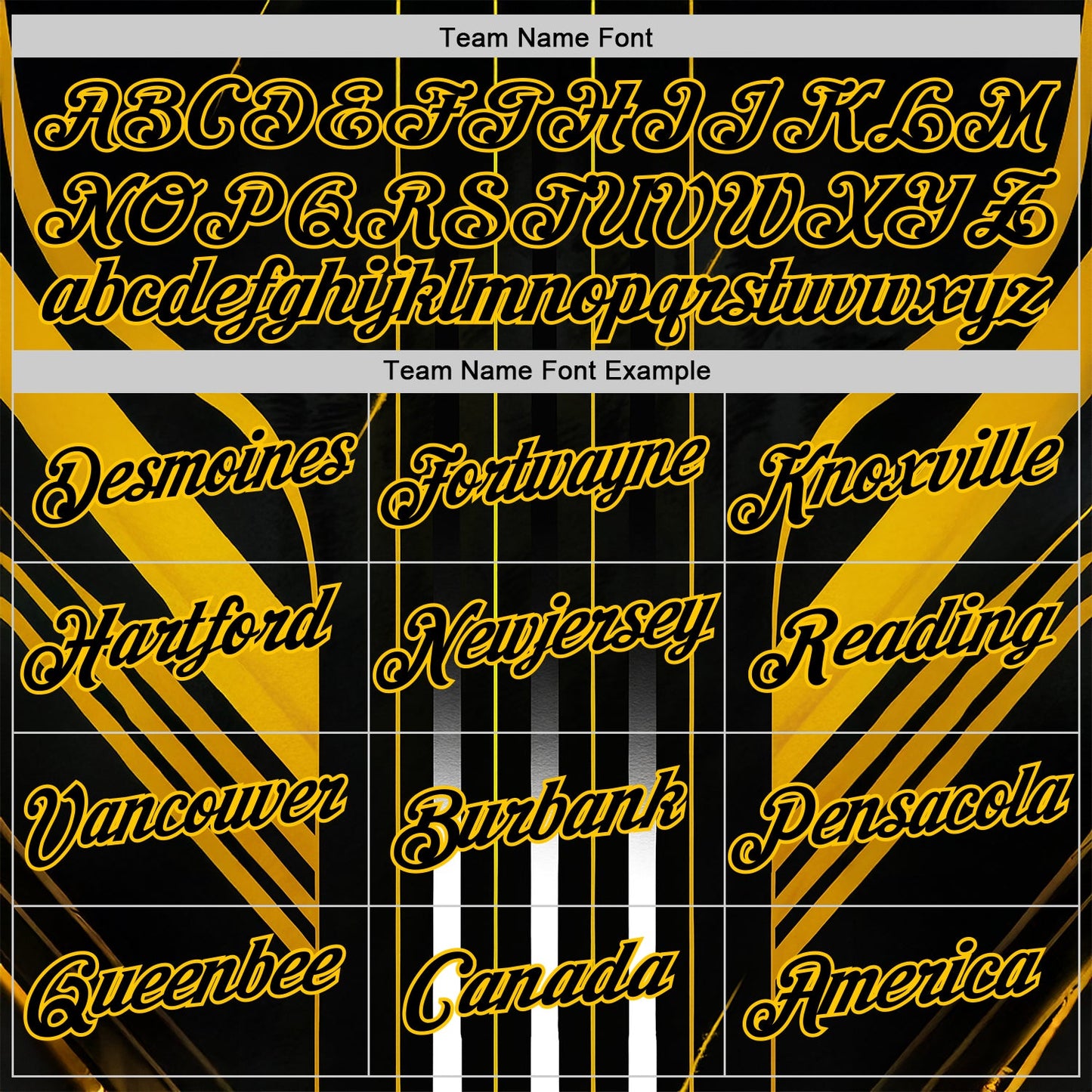 Custom Black Yellow 3D Pattern Design Germany Stripe Sportswear Performance T-Shirt view 3
