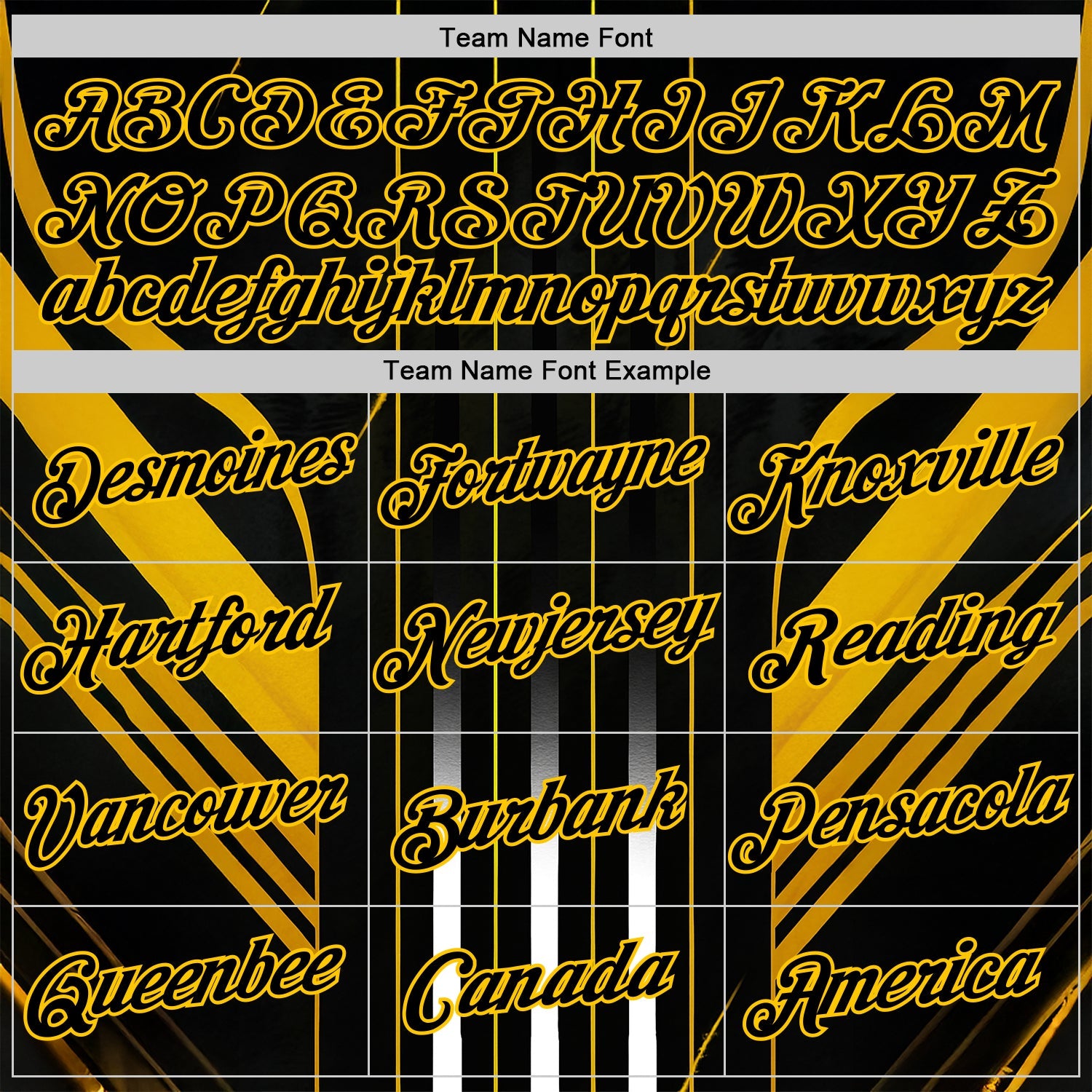 Custom Black Yellow 3D Pattern Design Germany Stripe Sportswear Performance T-Shirt view 3