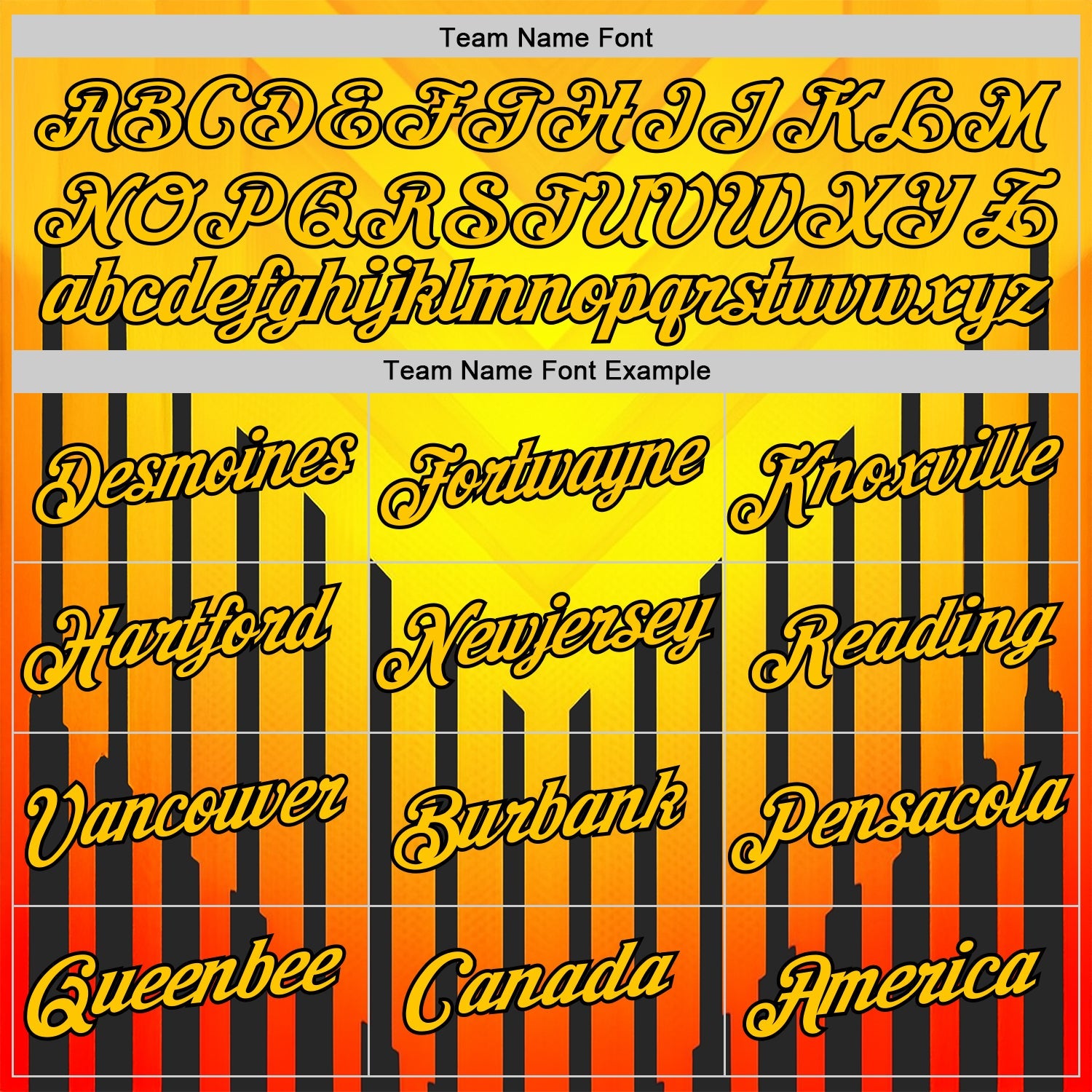 Custom Yellow Red-Black 3D Pattern Design Gradient Geometric Shape Stripe Sportswear Performance T-Shirt view 3
