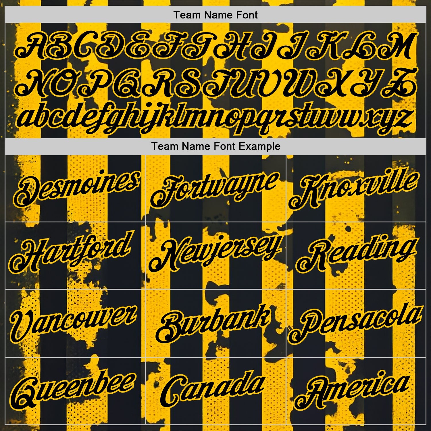 Custom Yellow Black 3D Pattern Design Stripe Sportswear Performance T-Shirt view 3
