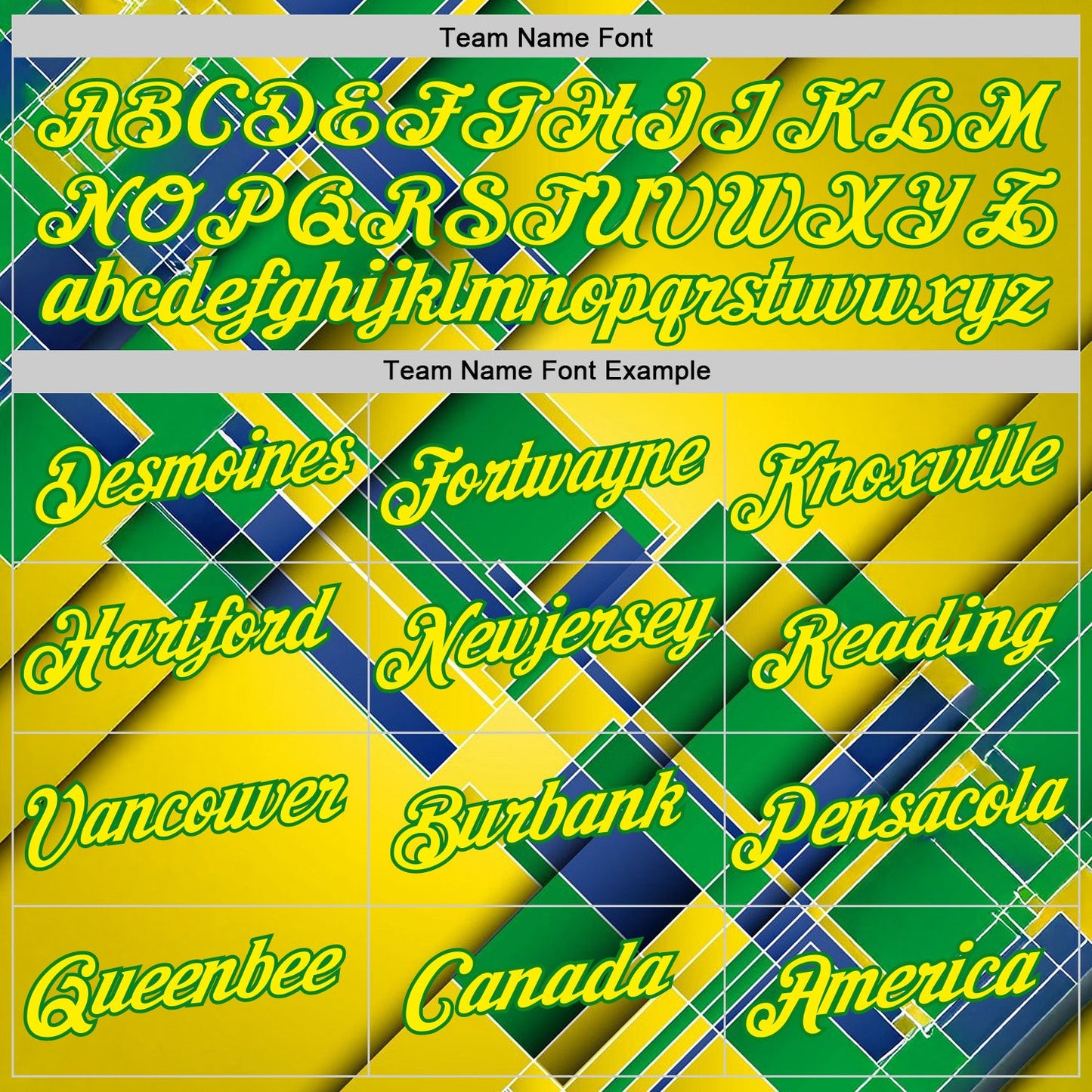 Custom Stitched Yellow Light Yellow Green-Grass Green 3D Pattern Design Brazil Inspired Geometric Shape Sportswear Pullover Sweatshirt Hoodie view 3