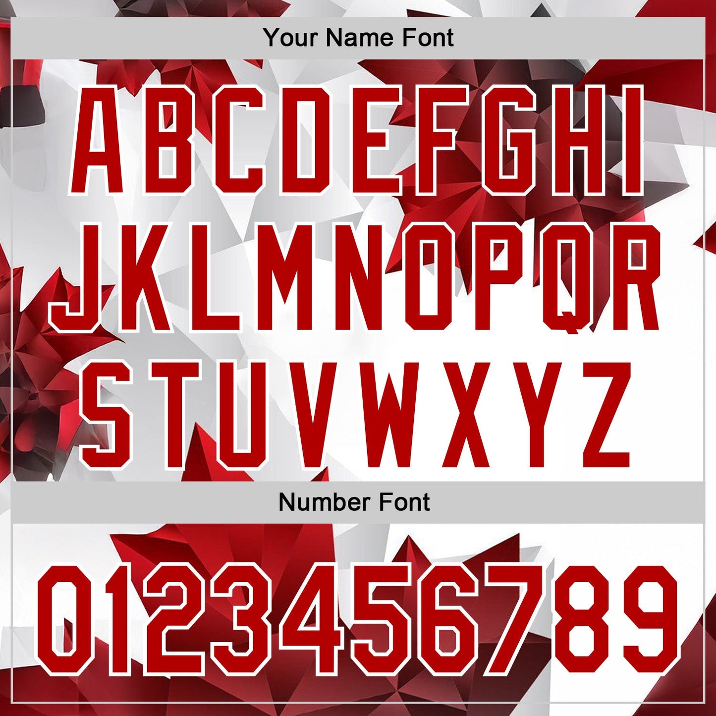 Custom Stitched White Red 3D Pattern Design Canada Maple Sportswear Pullover Sweatshirt Hoodie view 4