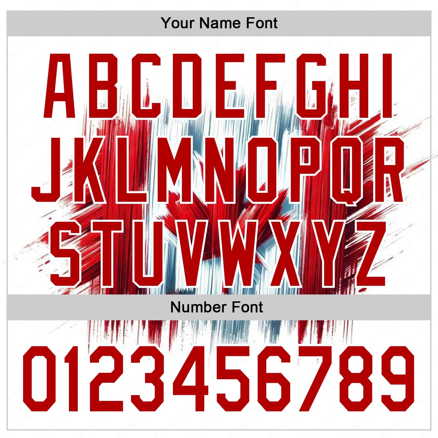 Custom Stitched White Red 3D Pattern Design Canada Maple Sportswear Pullover Sweatshirt Hoodie view 4