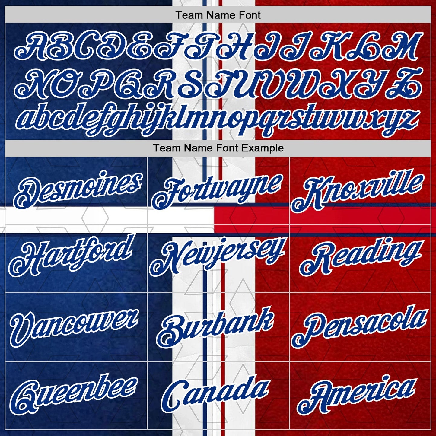 Custom Stitched White Royal Blue-Red 3D Pattern Design American Inspired Geometric Shape Sportswear Pullover Sweatshirt Hoodie view 3