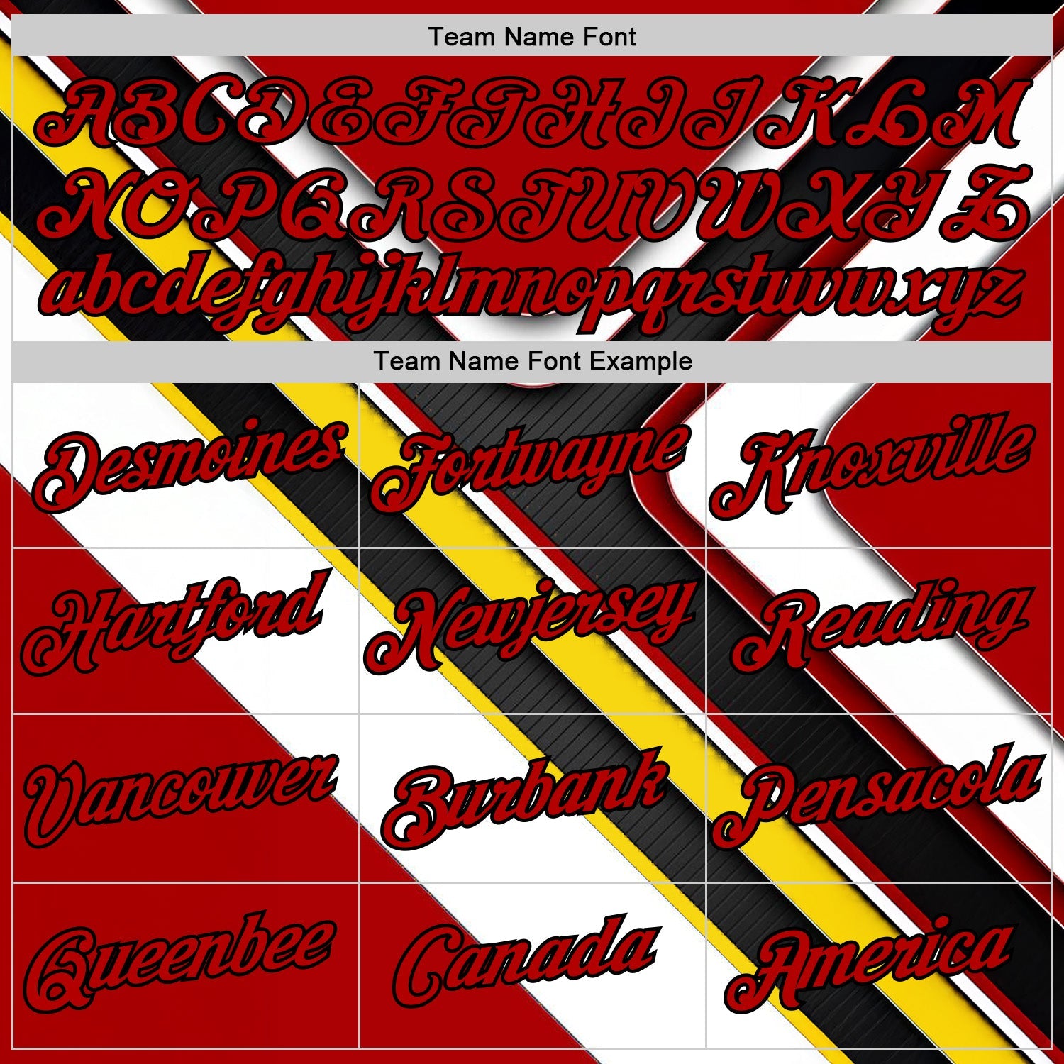 Custom Stitched White Red Yellow-Black 3D Pattern Design Germany Inspired Geometric Shape Sportswear Pullover Sweatshirt Hoodie view 3