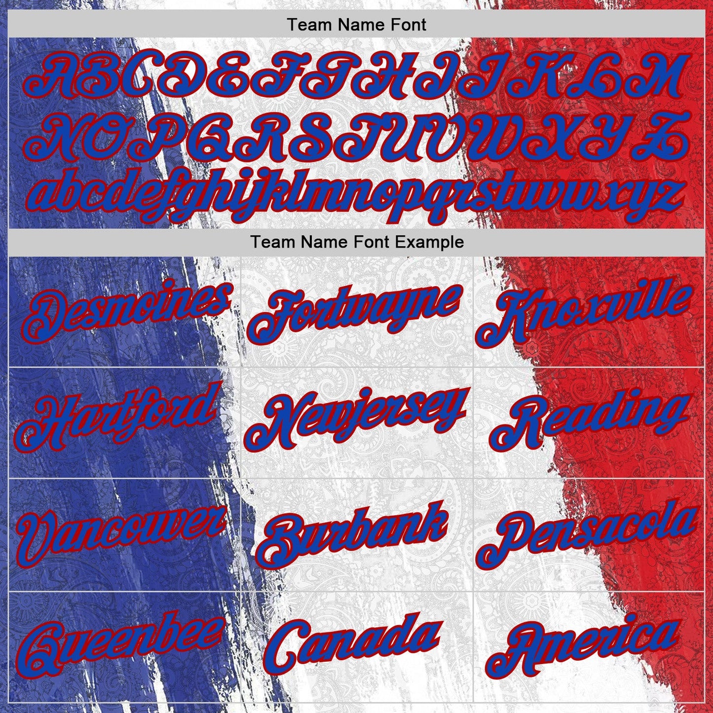 Custom Stitched White Thunder Blue-Red 3D Pattern Design American Inspired Ethnic Paisley Bandana Sportswear Pullover Sweatshirt Hoodie view 3