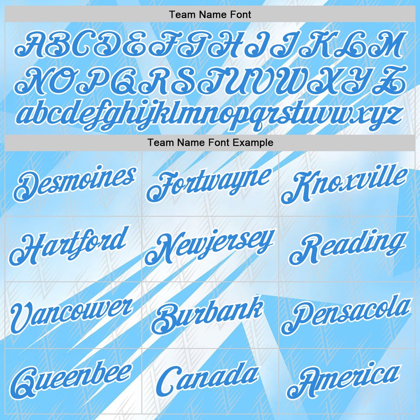 Custom Stitched White Powder Blue-Blue 3D Pattern Design Argentine Inspired Geometric Shape Sportswear Pullover Sweatshirt Hoodie view 3