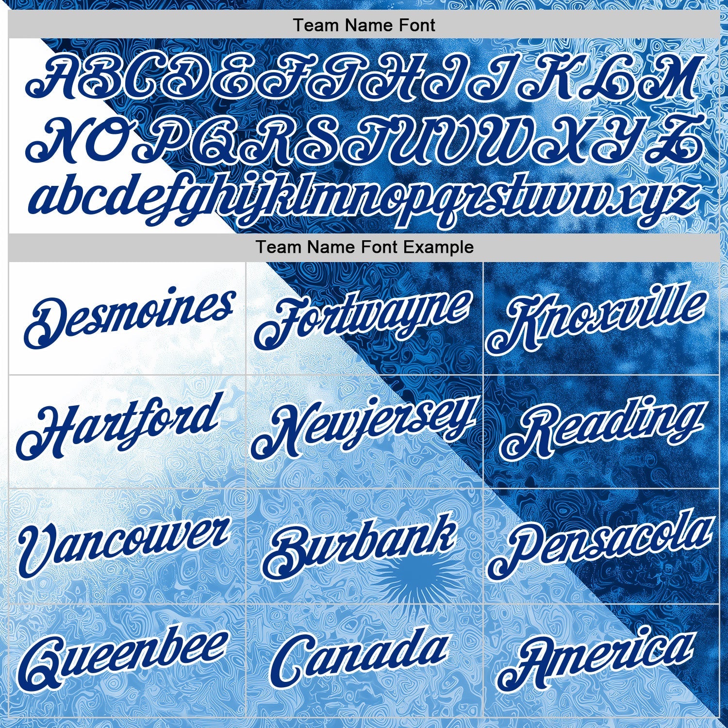 Custom Stitched Blue Royal-White 3D Pattern Design Argentine Inspired Geometric Floral Watercolor Sportswear Pullover Sweatshirt Hoodie view 3