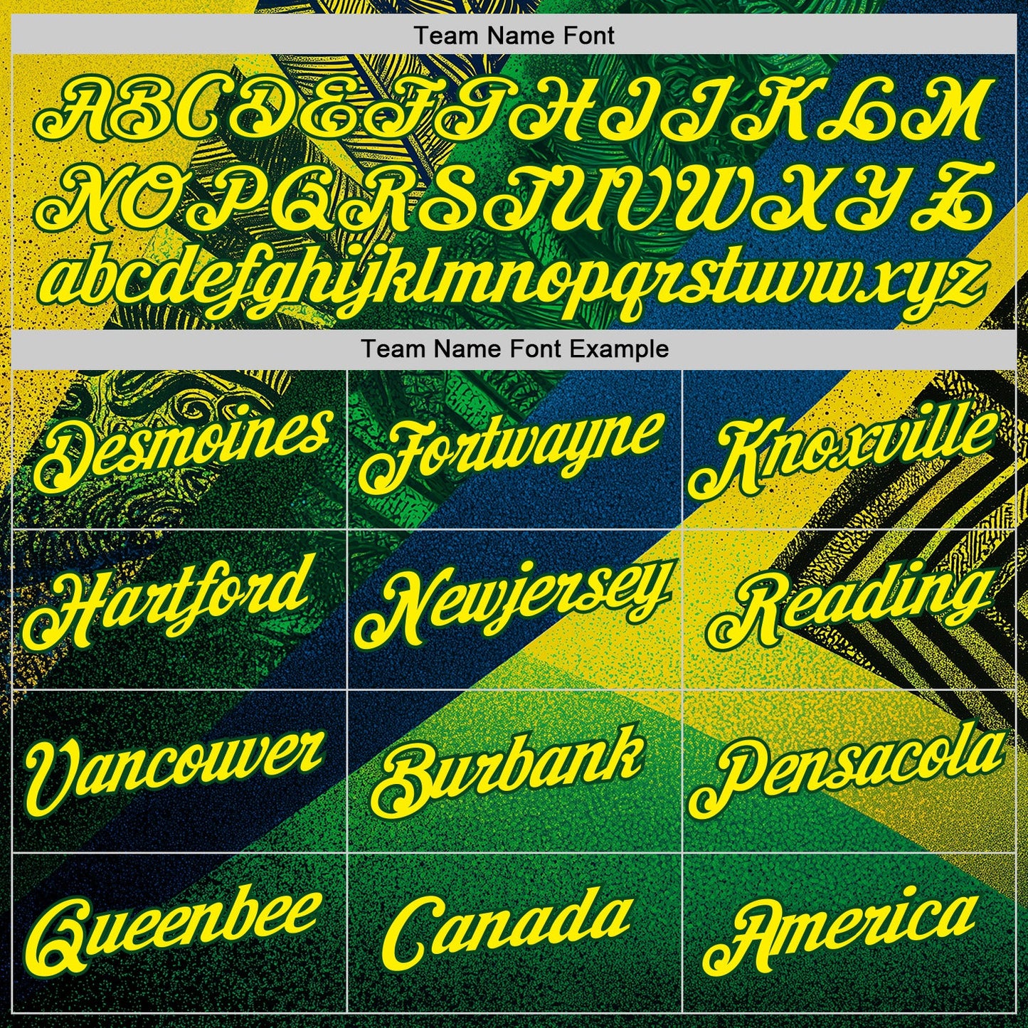 Custom Stitched Green Light Yellow-Blue 3D Pattern Design Brazil Inspired Geometric Tribal Sportswear Pullover Sweatshirt Hoodie view 3