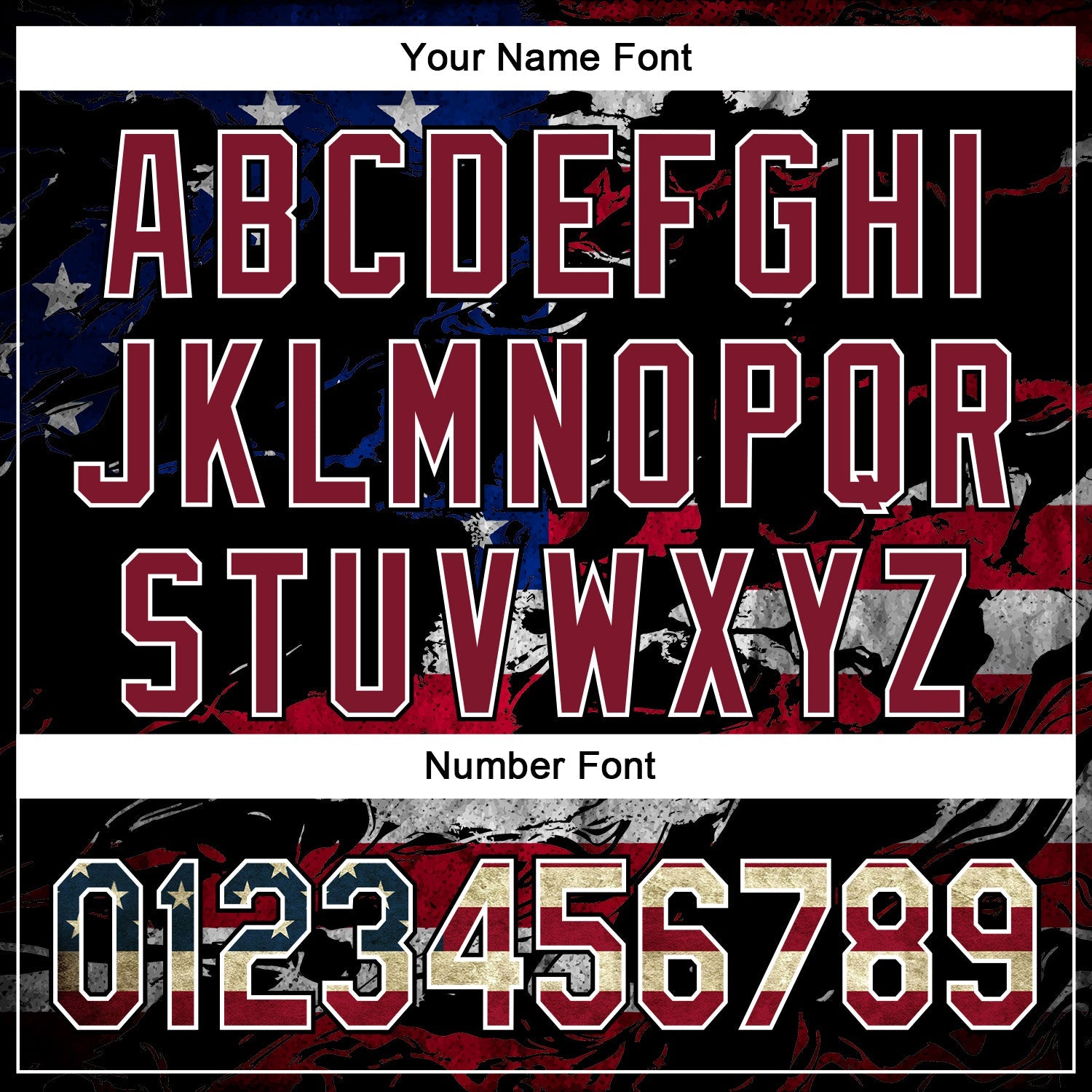Custom Stitched Black Vintage USA Flag Crimson-White 3D American Flag Retro Distressed Eagle Grunge Sports Pullover Sweatshirt Hoodie view 4