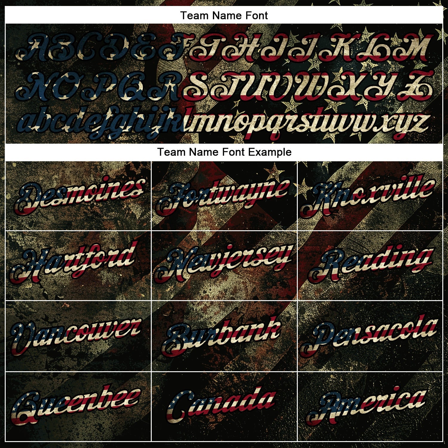 Custom Stitched Black Vintage USA Flag-Red 3D American Flag Retro Distressed Grunge Sports Pullover Sweatshirt Hoodie view 3
