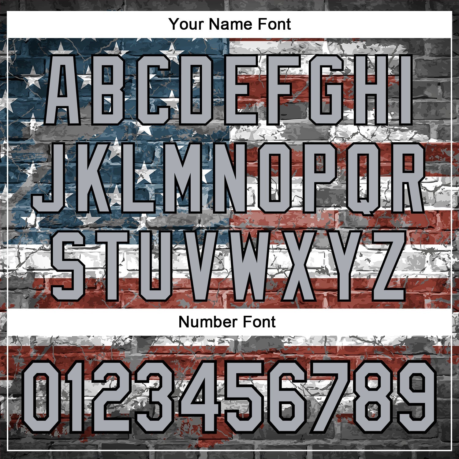 Custom Stitched Gray Red Blue-Black 3D American Flag Retro Distressed Grunge Sports Pullover Sweatshirt Hoodie view 4