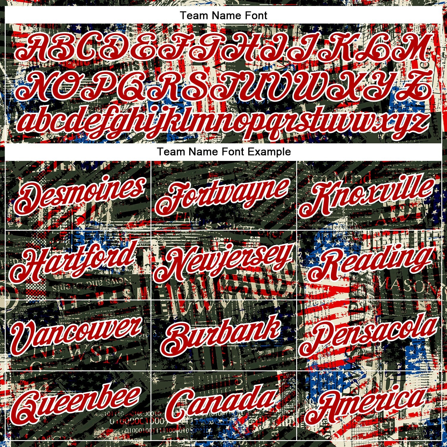 Custom Stitched Black Royal Red-White 3D American Flag Retro Distressed Grunge Sports Pullover Sweatshirt Hoodie view 3