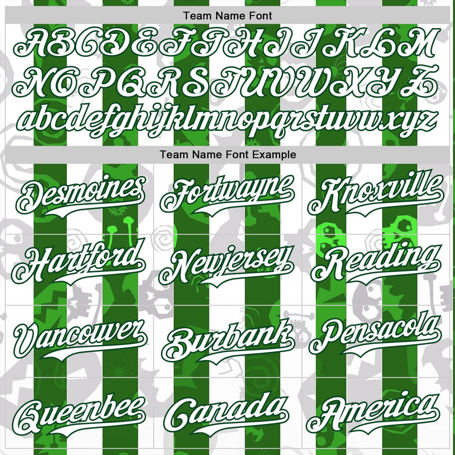 Custom White Green 3D Halloween Spooky Spider Stripe Authentic Baseball Jersey view 4