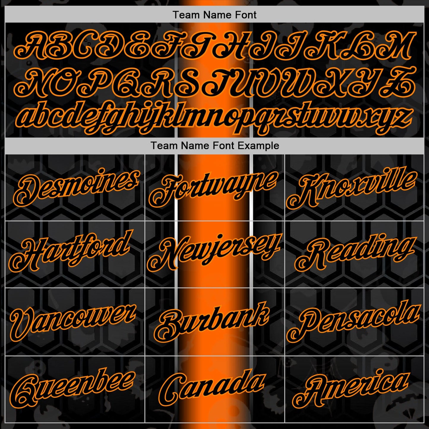 Custom Black Orange-Bay Orange 3D Halloween Pumpkin Spooky Sportswear Pullover Sweatshirt Hoodie view 3