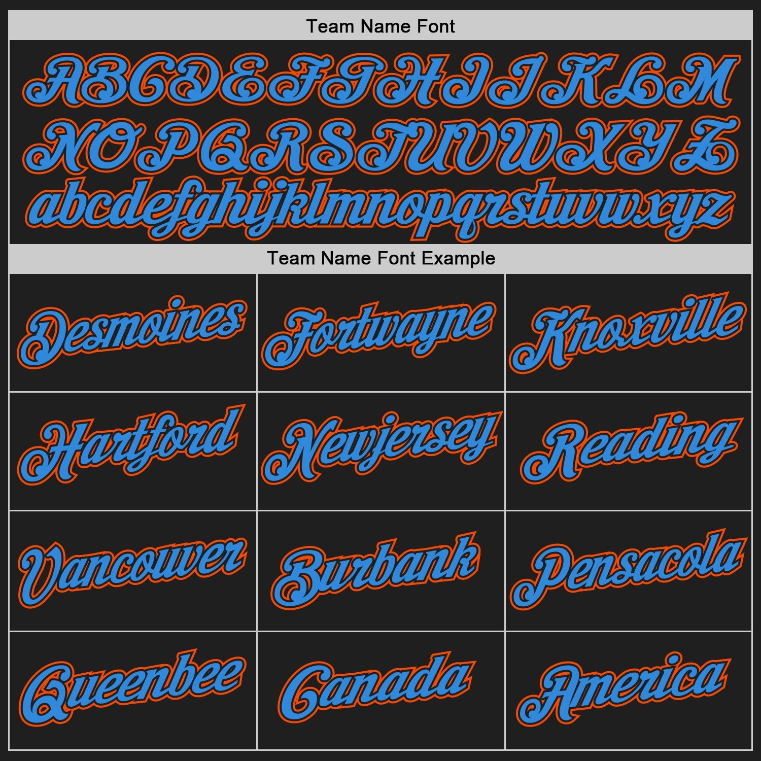 Custom Stitched Black Powder Blue-Orange 3D Pattern Design Abstract Brush Stroke Sports Pullover Sweatshirt Hoodie view 3