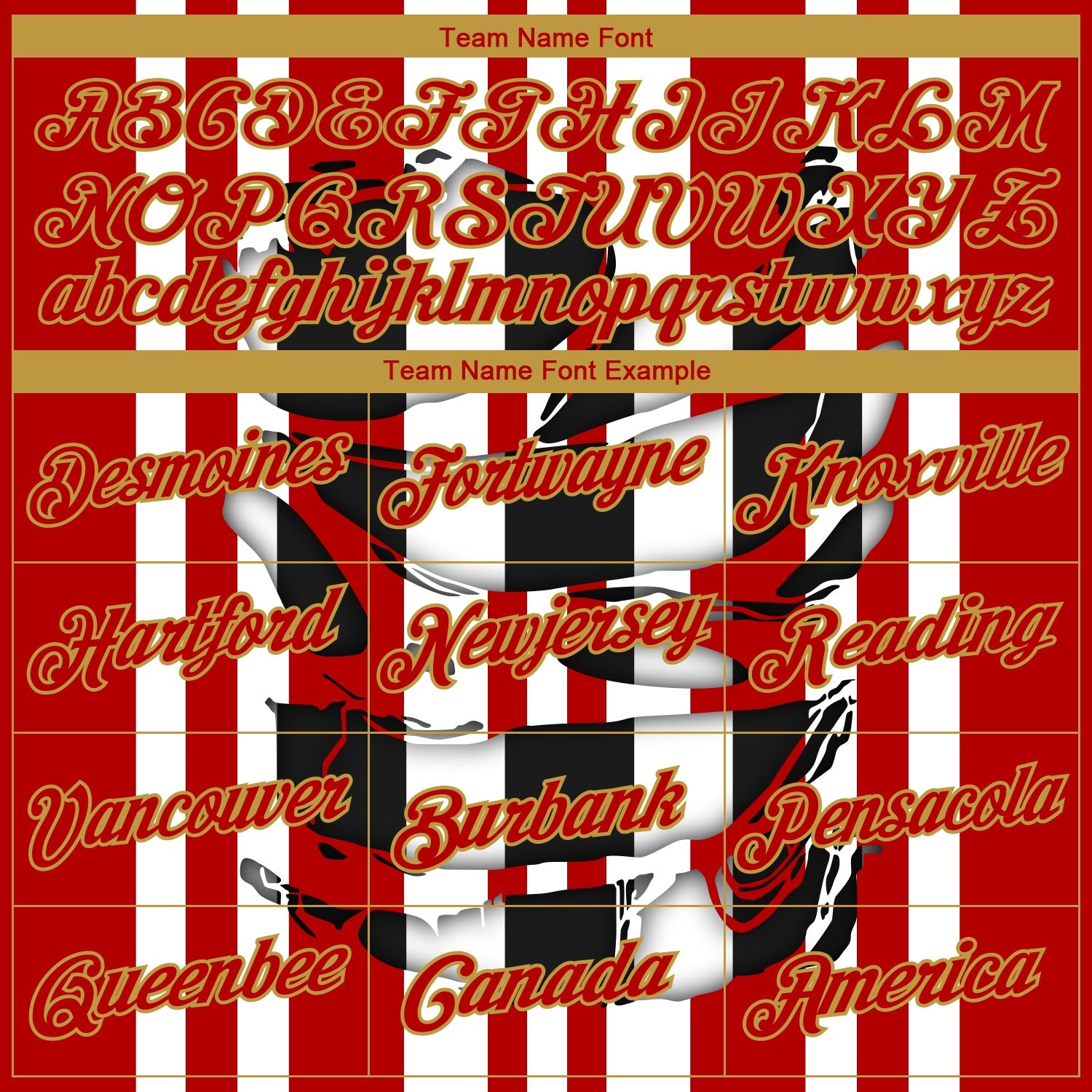 Custom Stitched Red White Black-Old Gold 3D Pattern Design Stripe Sports Pullover Sweatshirt Hoodie view 3