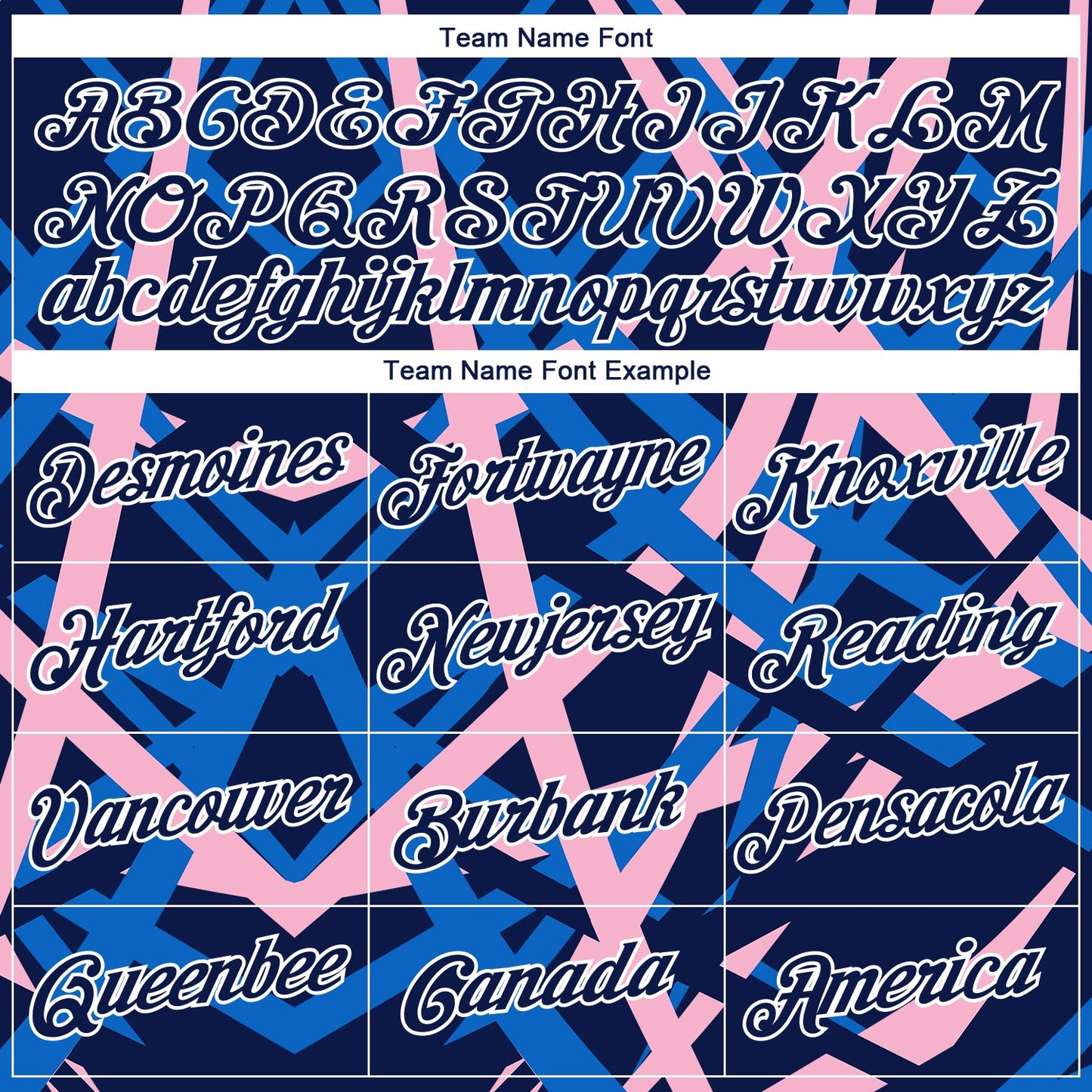 Custom Stitched Navy Blue Light Pink-White 3D Pattern Design Geometric Shape Sports Pullover Sweatshirt Hoodie view 3