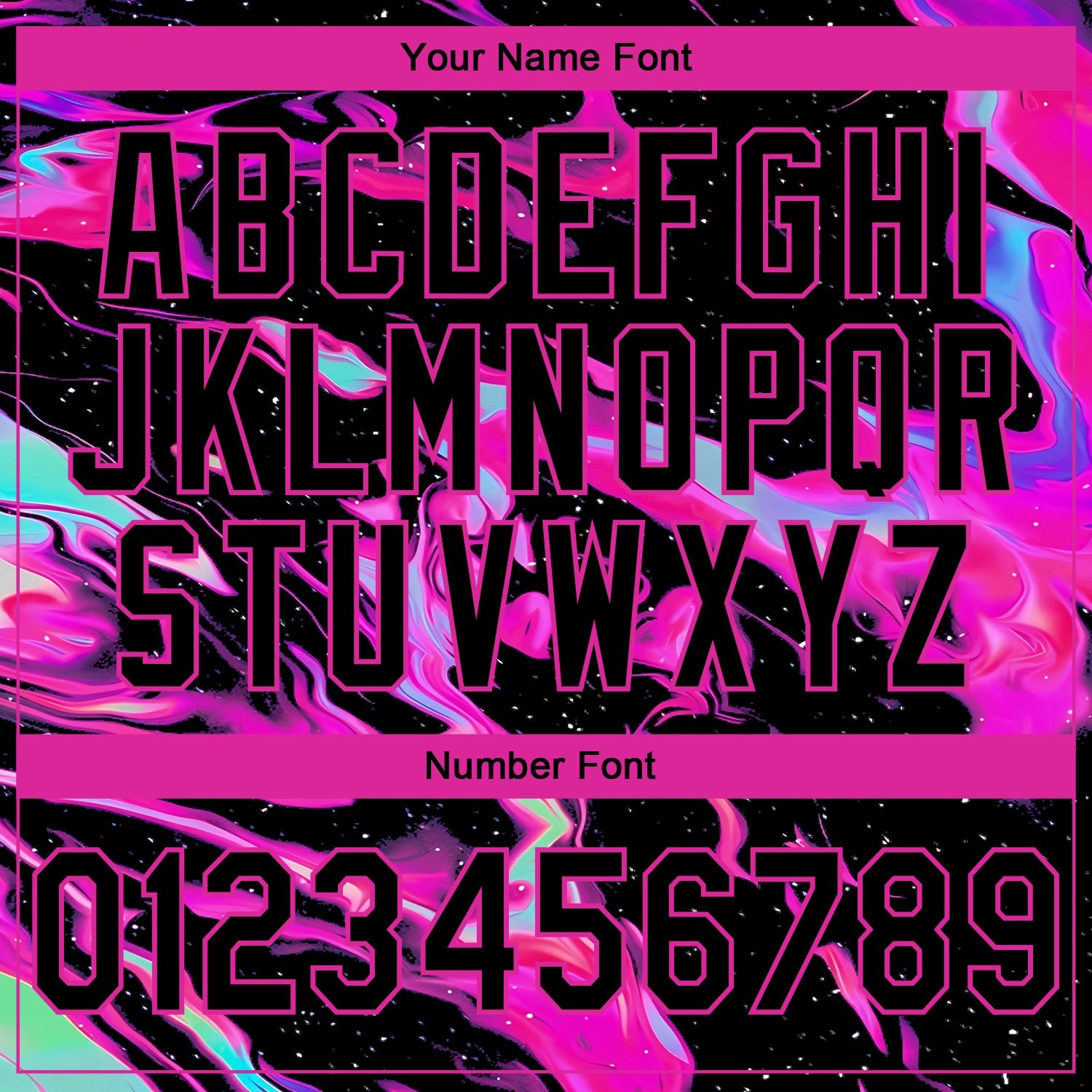 Custom Stitched Black Deep Pink 3D Pattern Design Abstract Trendy Holographic Vaporwave Style Sports Pullover Sweatshirt Hoodie view 4