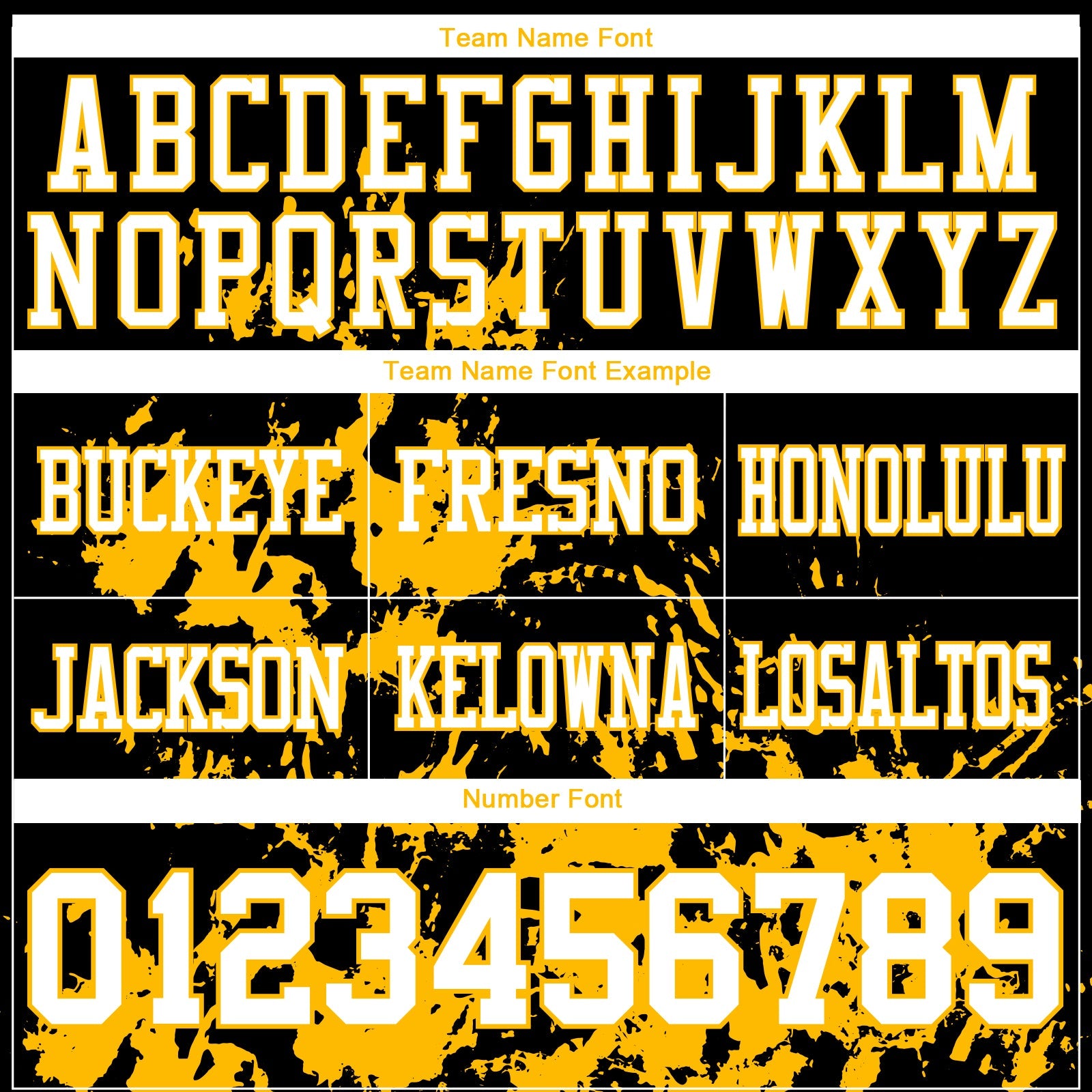 Custom Black White-Gold 3D Pattern Splash Authentic Football Jersey view 3