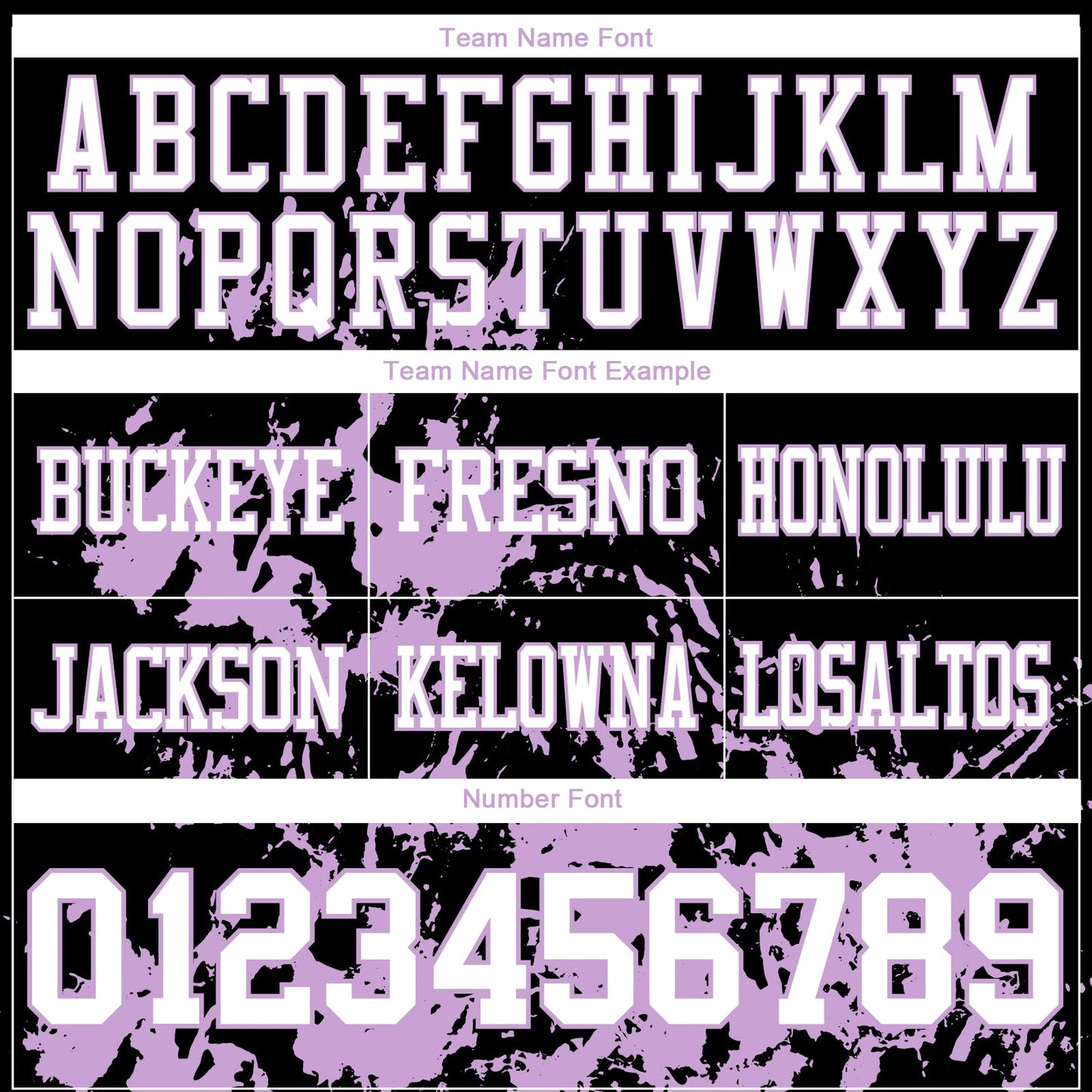 Custom Black White-Light Purple 3D Pattern Splash Authentic Football Jersey view 3