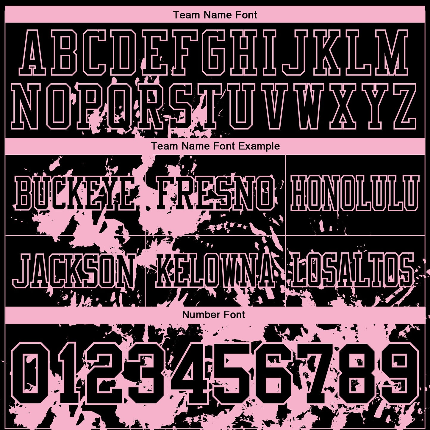 Custom Black Light Pink 3D Pattern Splash Authentic Football Jersey view 3