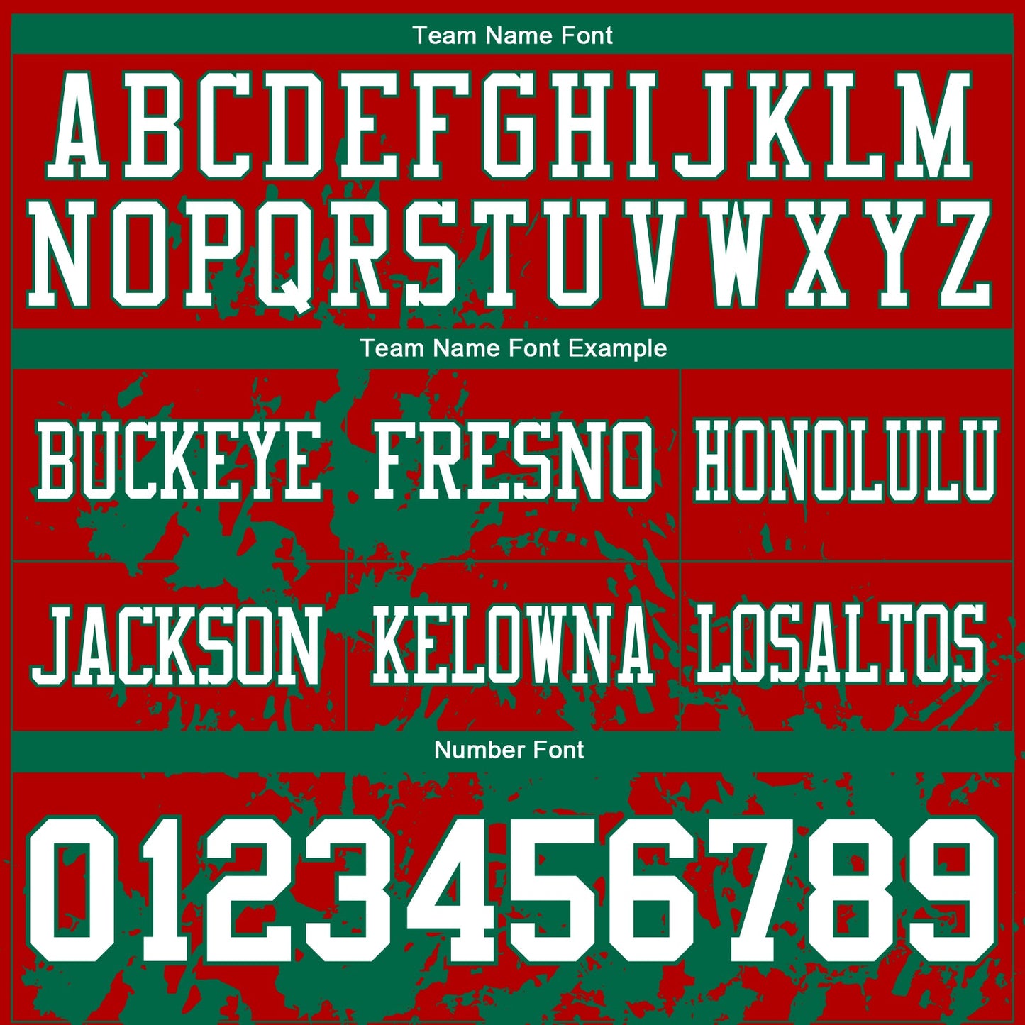Custom Red White-Kelly Green 3D Pattern Splash Authentic Football Jersey view 3
