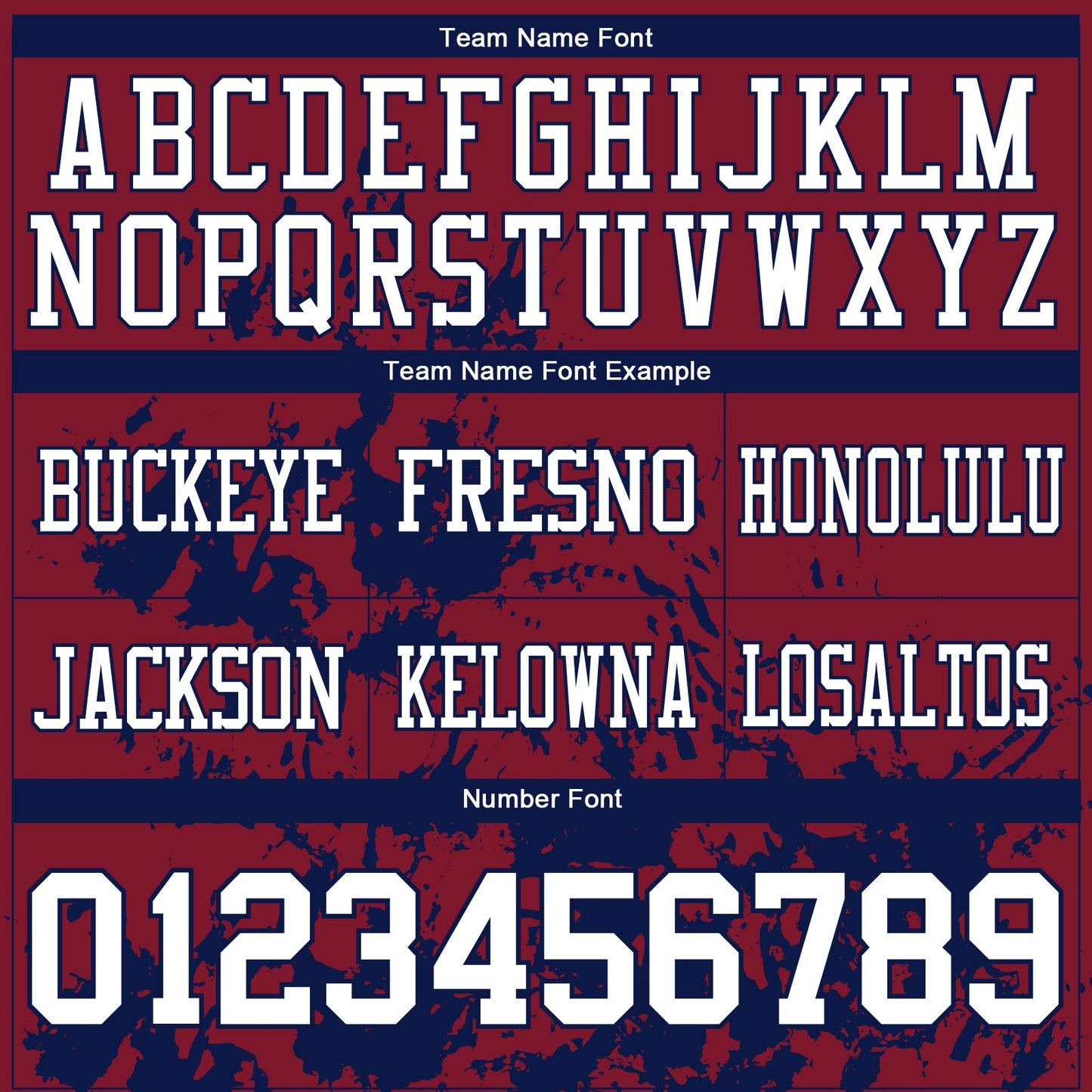 Custom Crimson White-Navy 3D Pattern Splash Authentic Football Jersey view 3