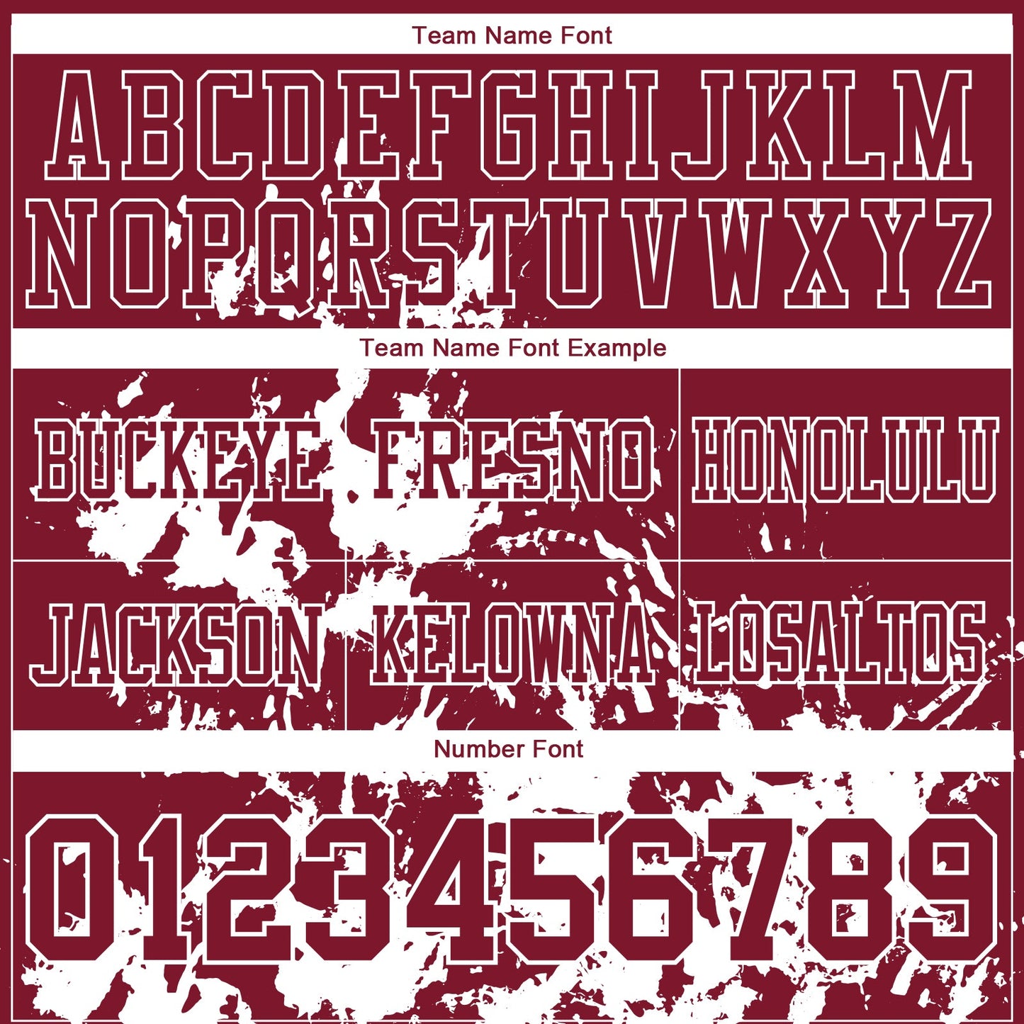 Custom Crimson White 3D Pattern Splash Authentic Football Jersey view 3