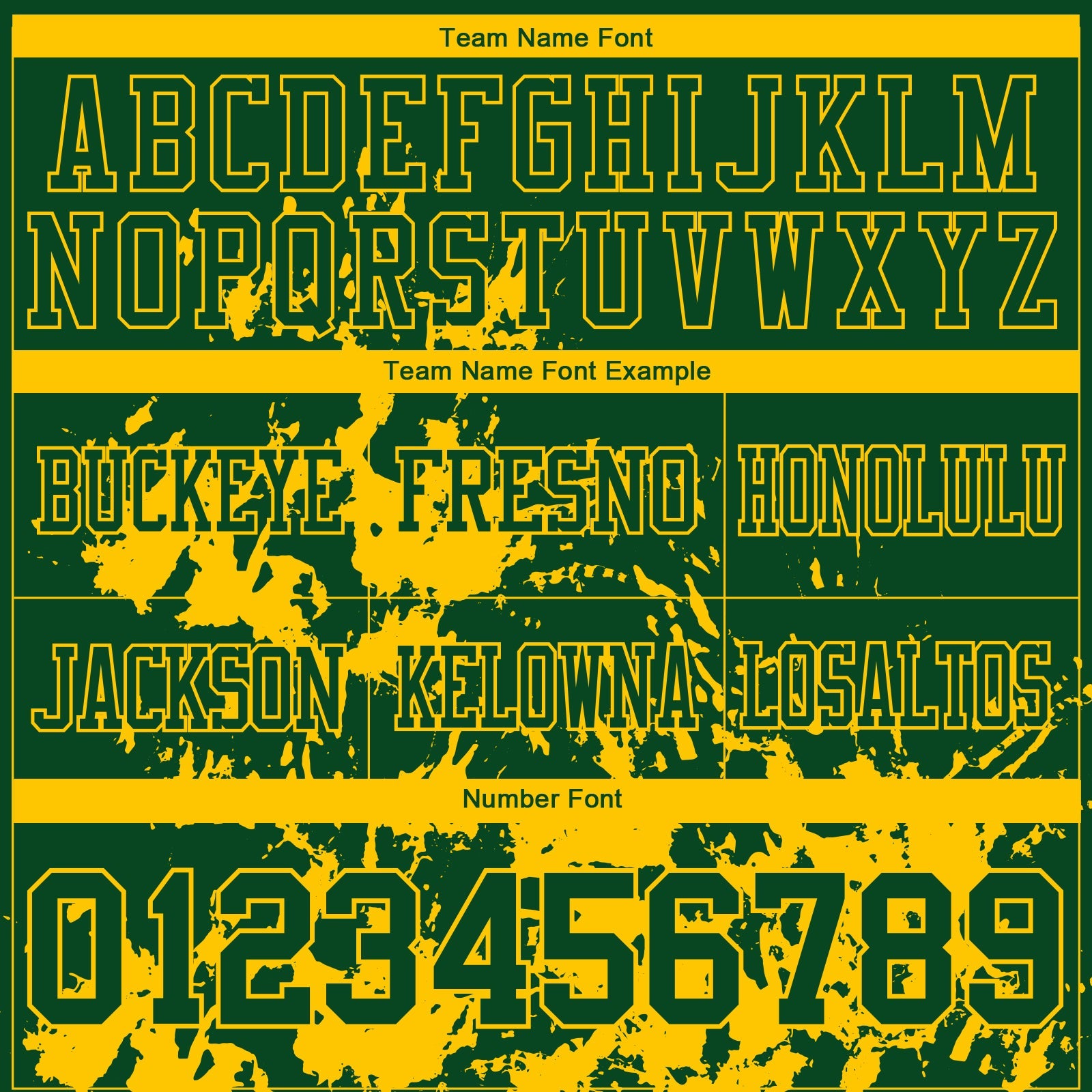 Custom Green Yellow 3D Pattern Splash Authentic Football Jersey view 3