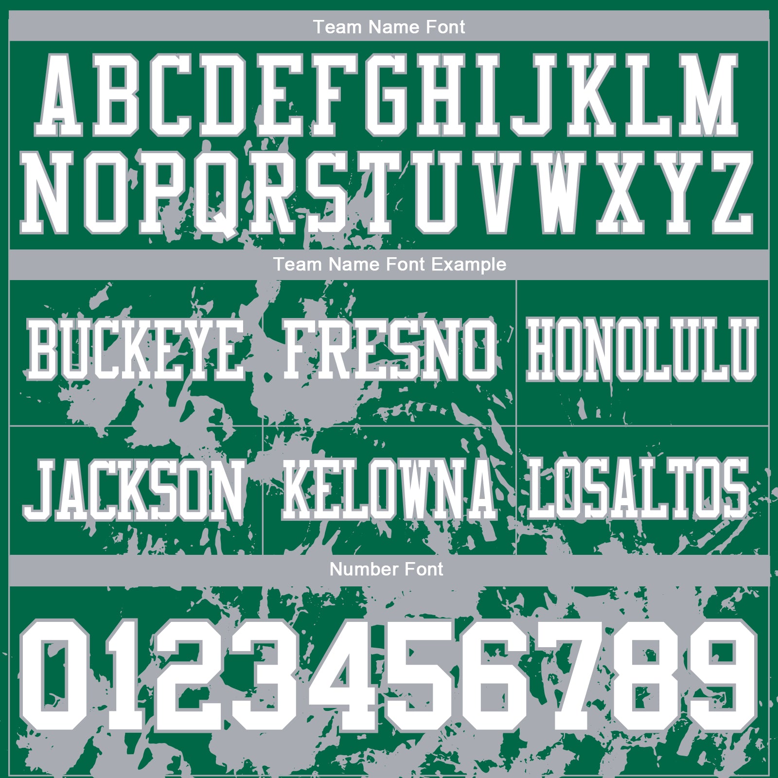 Custom Kelly Green White-Gray 3D Pattern Splash Authentic Football Jersey view 3