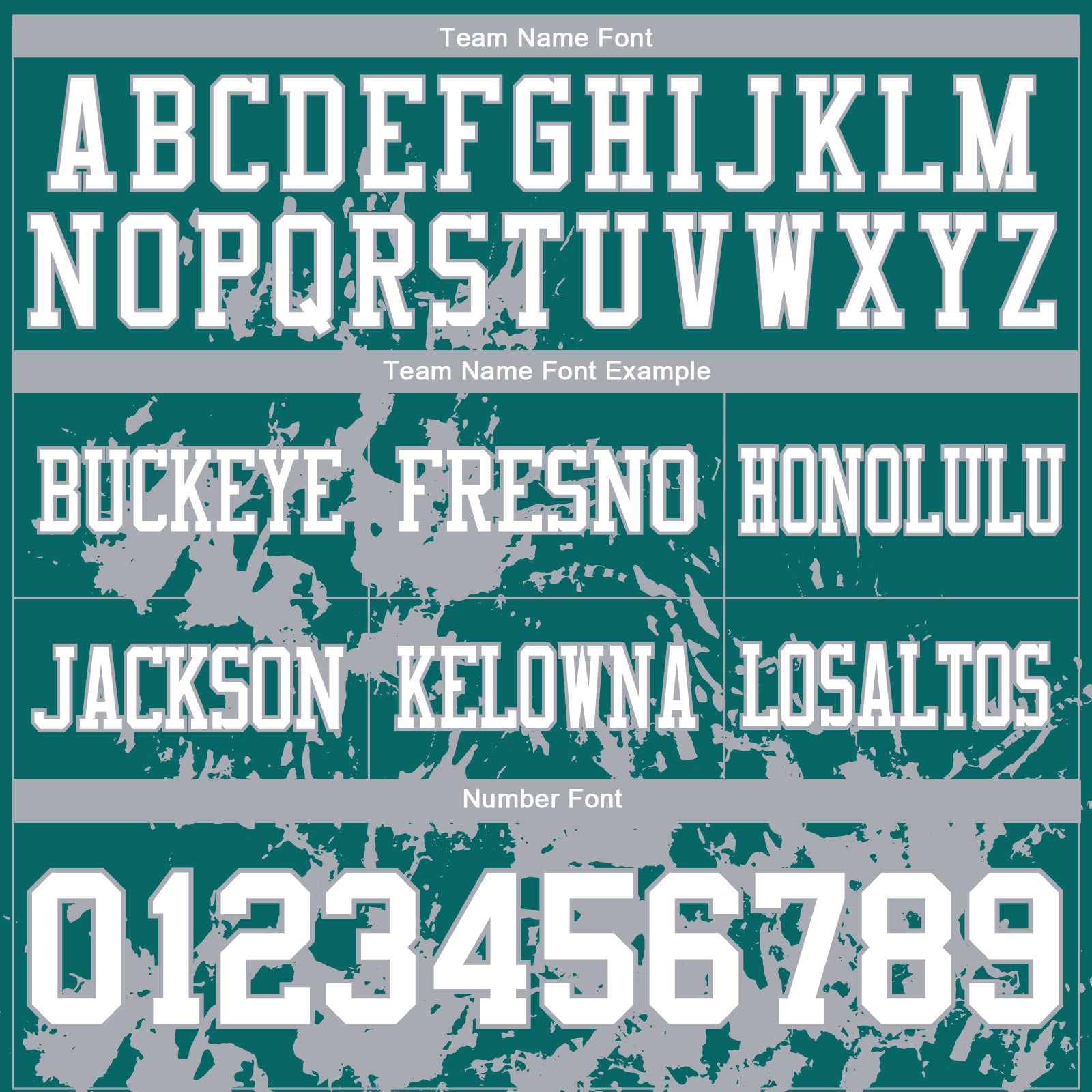 Custom Teal White-Gray 3D Pattern Splash Authentic Football Jersey view 3