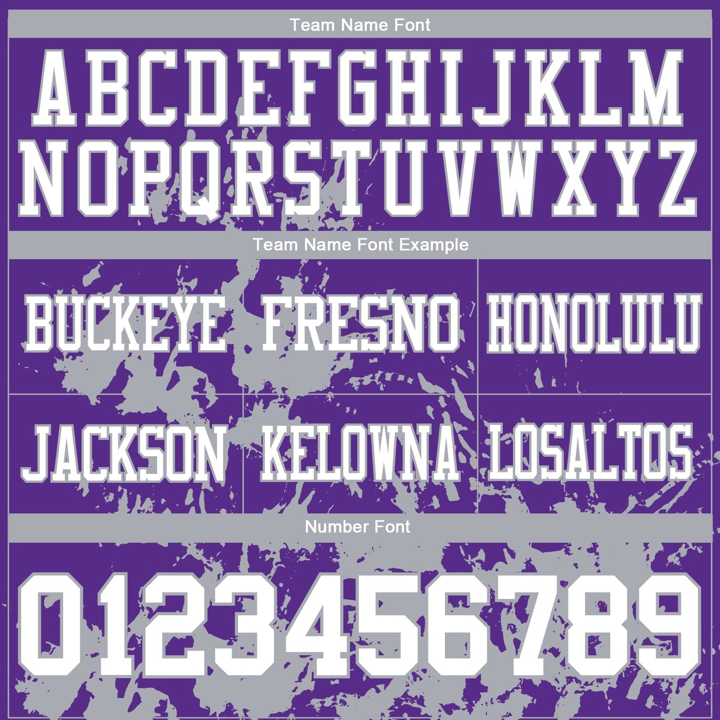 Custom Purple White-Gray 3D Pattern Splash Authentic Football Jersey view 3