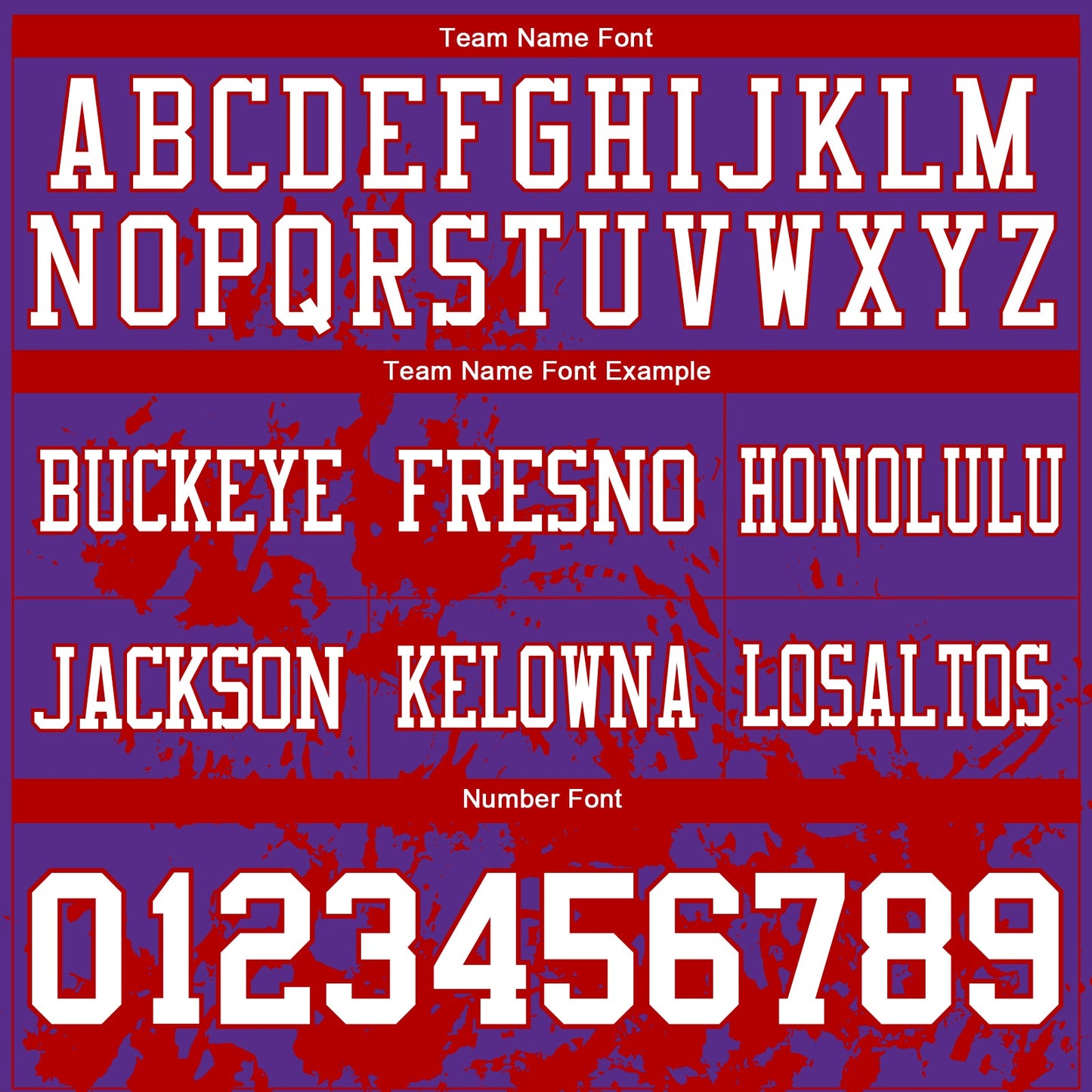 Custom Purple White-Red 3D Pattern Splash Authentic Football Jersey view 3