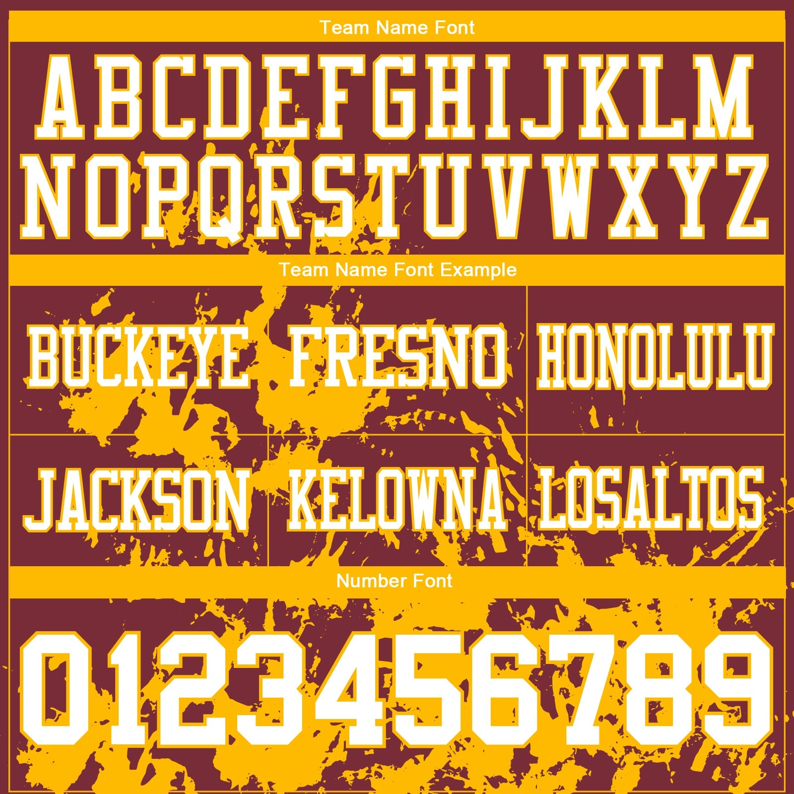 Custom Burgundy White-Gold 3D Pattern Splash Authentic Football Jersey view 3