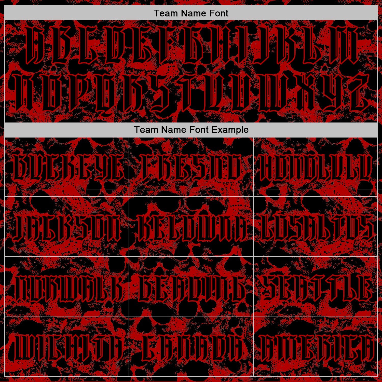 Custom Red Black 3D Skull Gothic Vintage Sports Pullover Sweatshirt Hoodie view 3