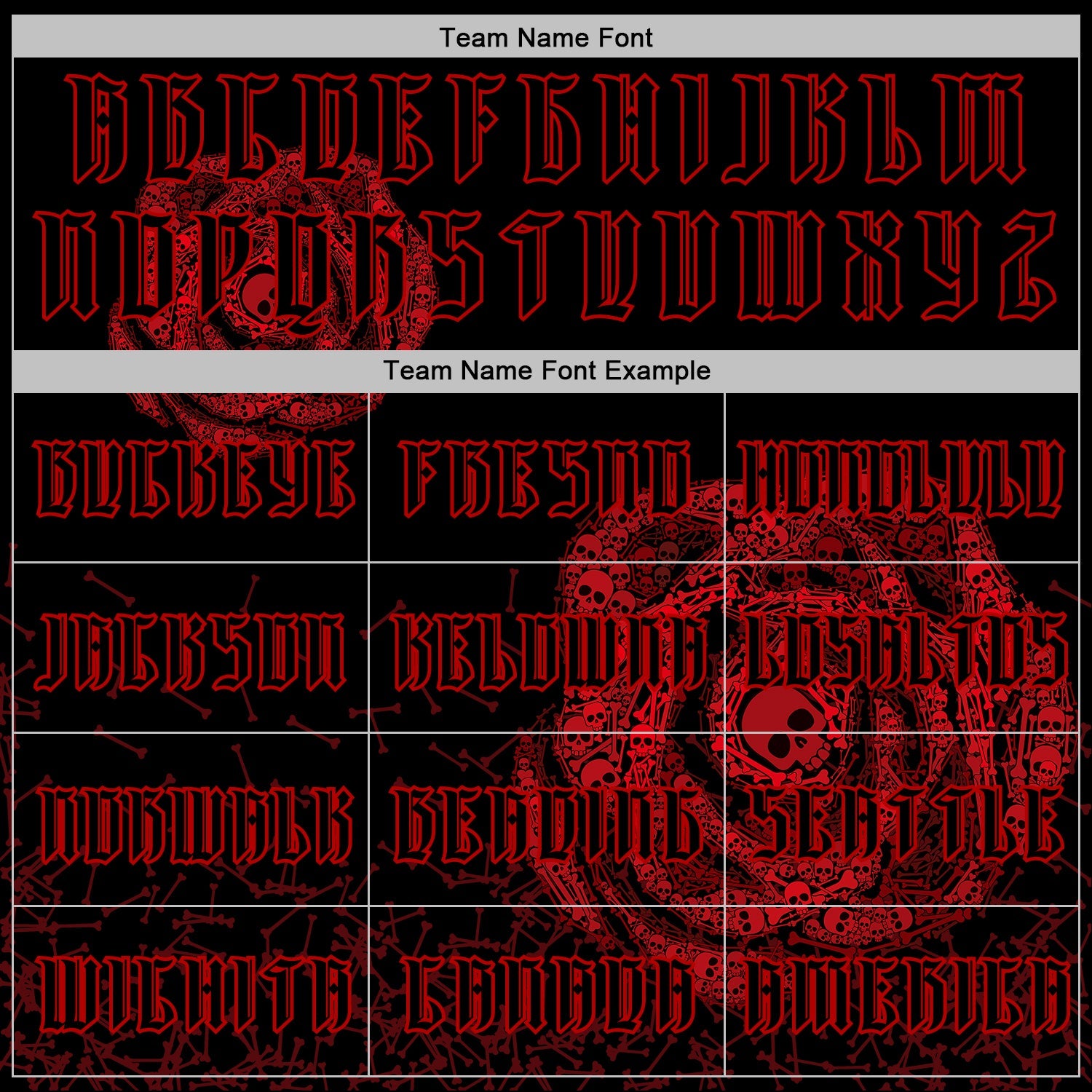 Custom Black Red 3D Skull Roses Gothic Vintage Sports Pullover Sweatshirt Hoodie view 3