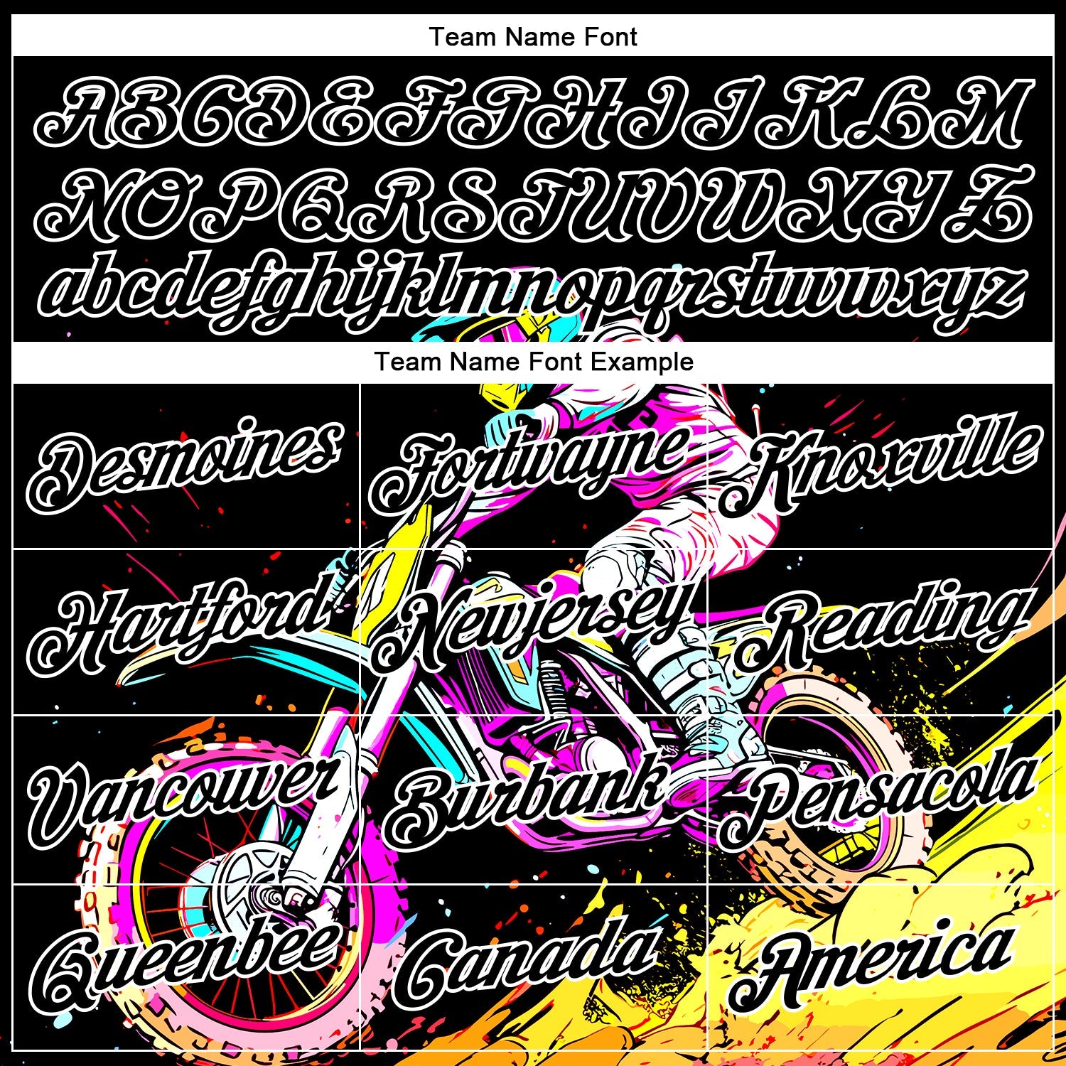 Custom Stitched Black White 3D Pattern Design Motorcycle Motocross Racing Sports Pullover Sweatshirt Hoodie view 3