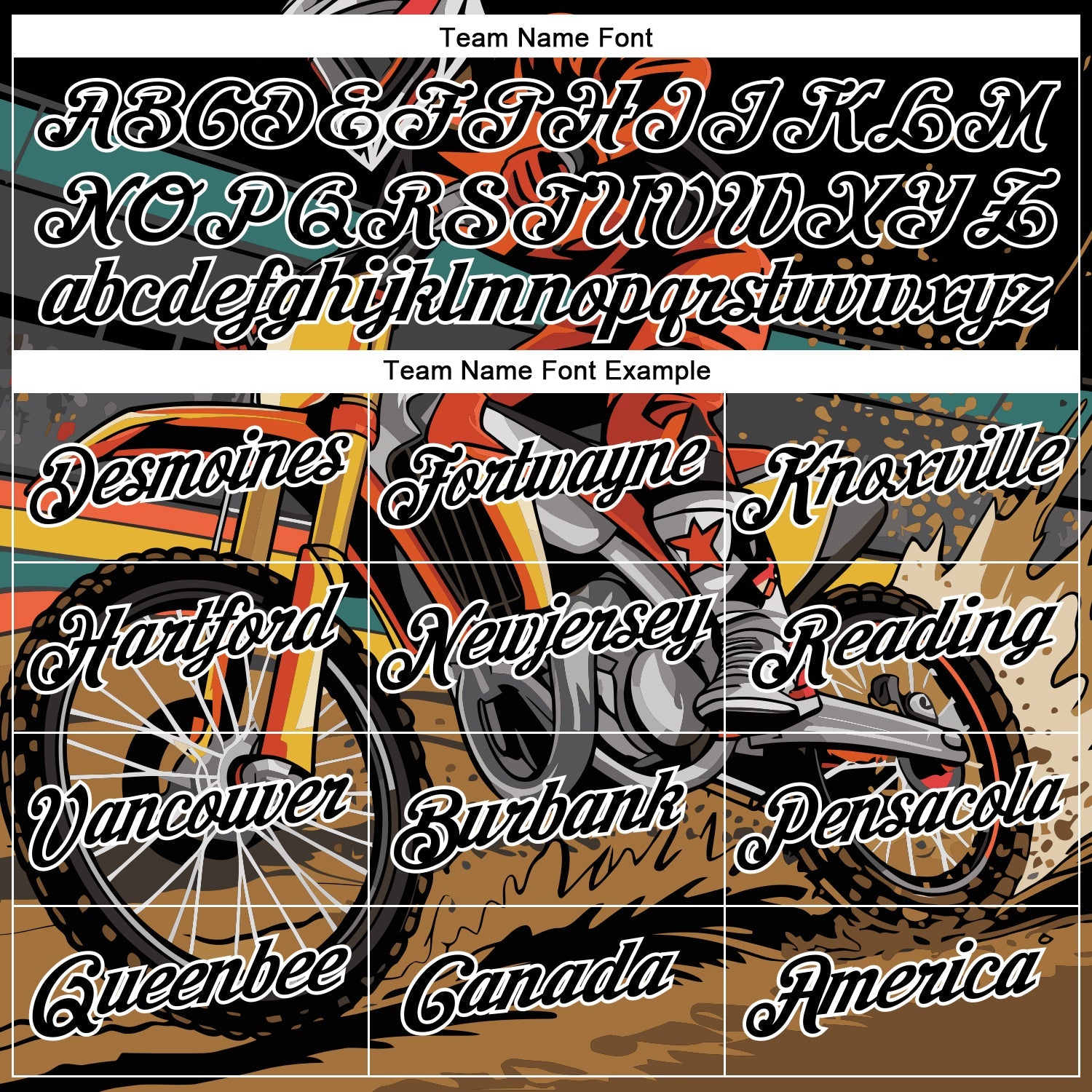 Custom Stitched Black White 3D Pattern Design Motorcycle Motocross Racing Sports Pullover Sweatshirt Hoodie view 3