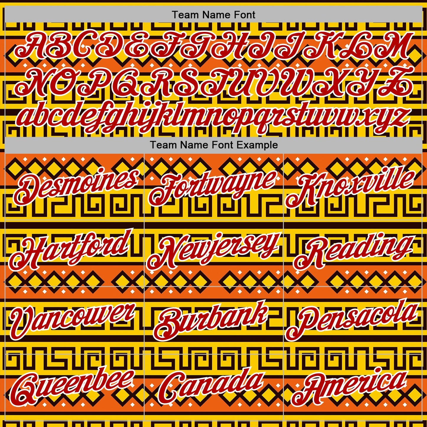 Custom Stitched Gold Red-White 3D Pattern Design Tribal Ethnic Native American Sports Pullover Sweatshirt Hoodie view 3