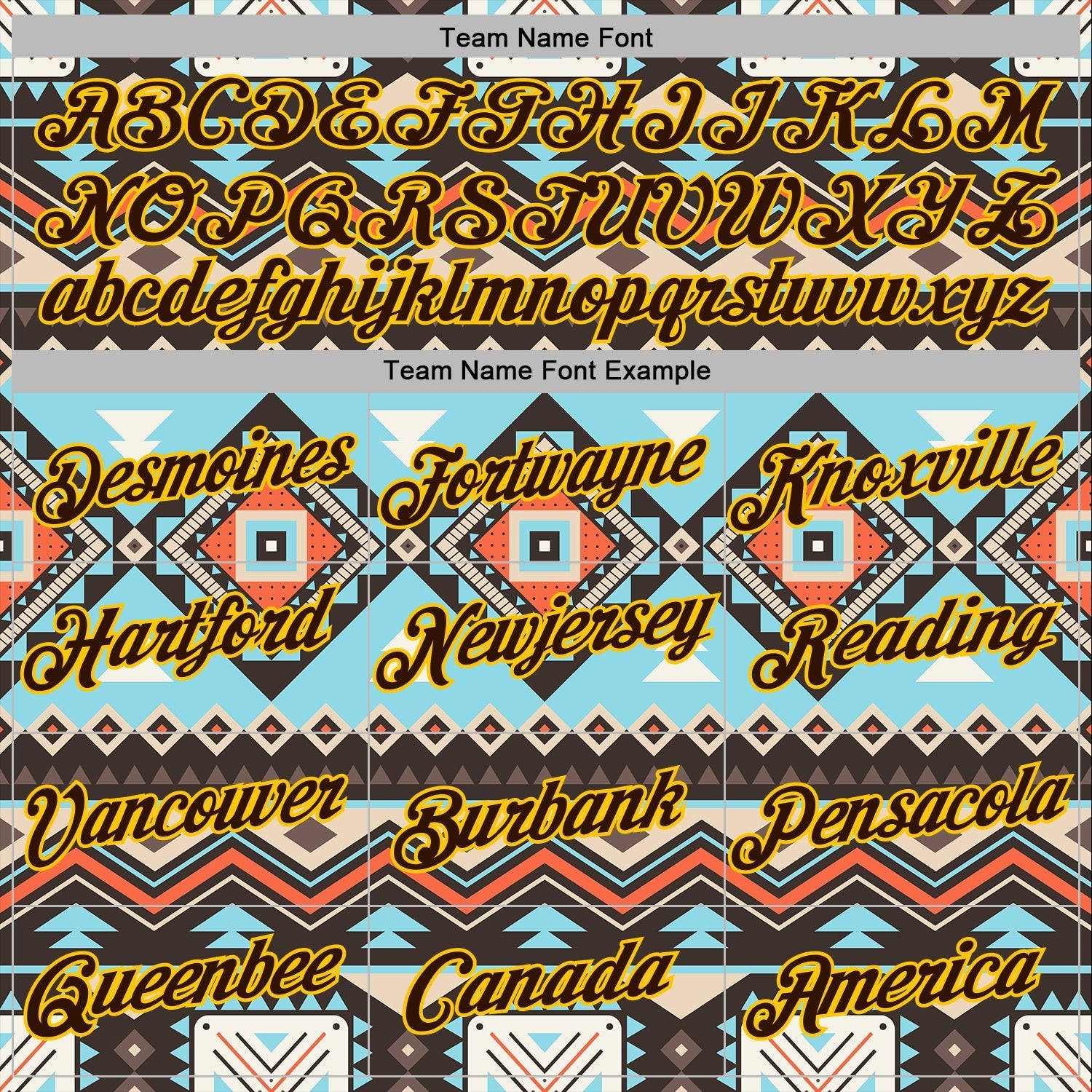 Custom Stitched Black Brown-Yellow 3D Pattern Design Tribal Ethnic Native American Sports Pullover Sweatshirt Hoodie view 3