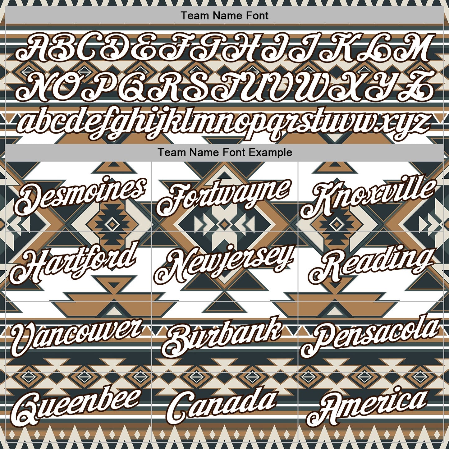 Custom Stitched White Brown 3D Pattern Design Tribal Ethnic Native American Sports Pullover Sweatshirt Hoodie view 3