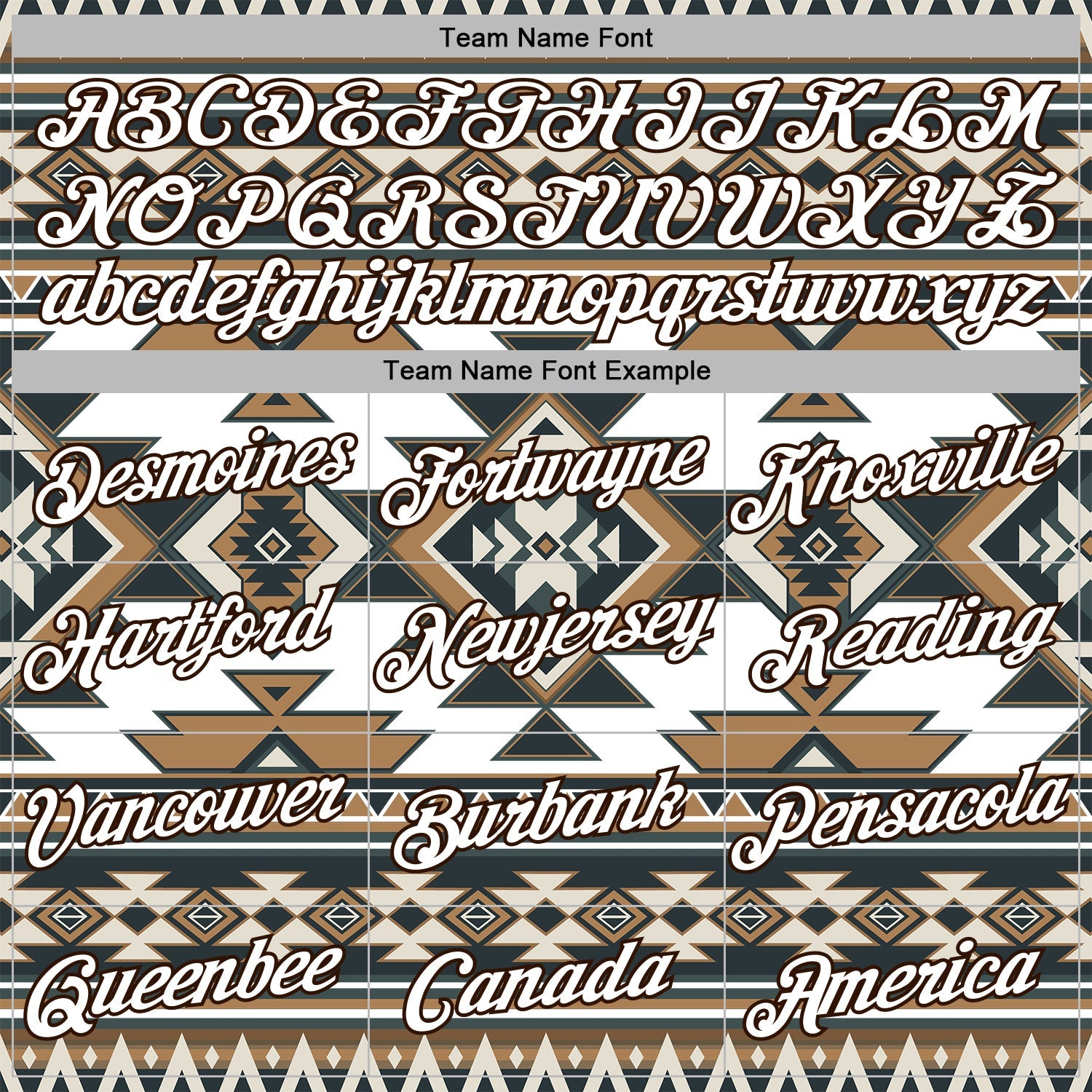 Custom Stitched White Brown 3D Pattern Design Tribal Ethnic Native American Sports Pullover Sweatshirt Hoodie view 3