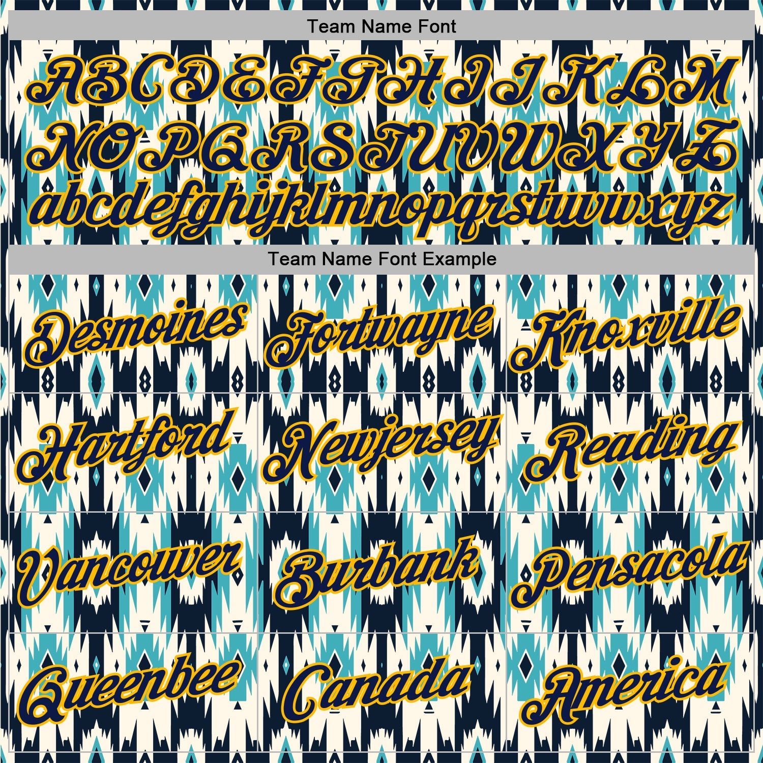 Custom Stitched Cream Navy-Gold 3D Pattern Design Tribal Ethnic Native American Sports Pullover Sweatshirt Hoodie view 3