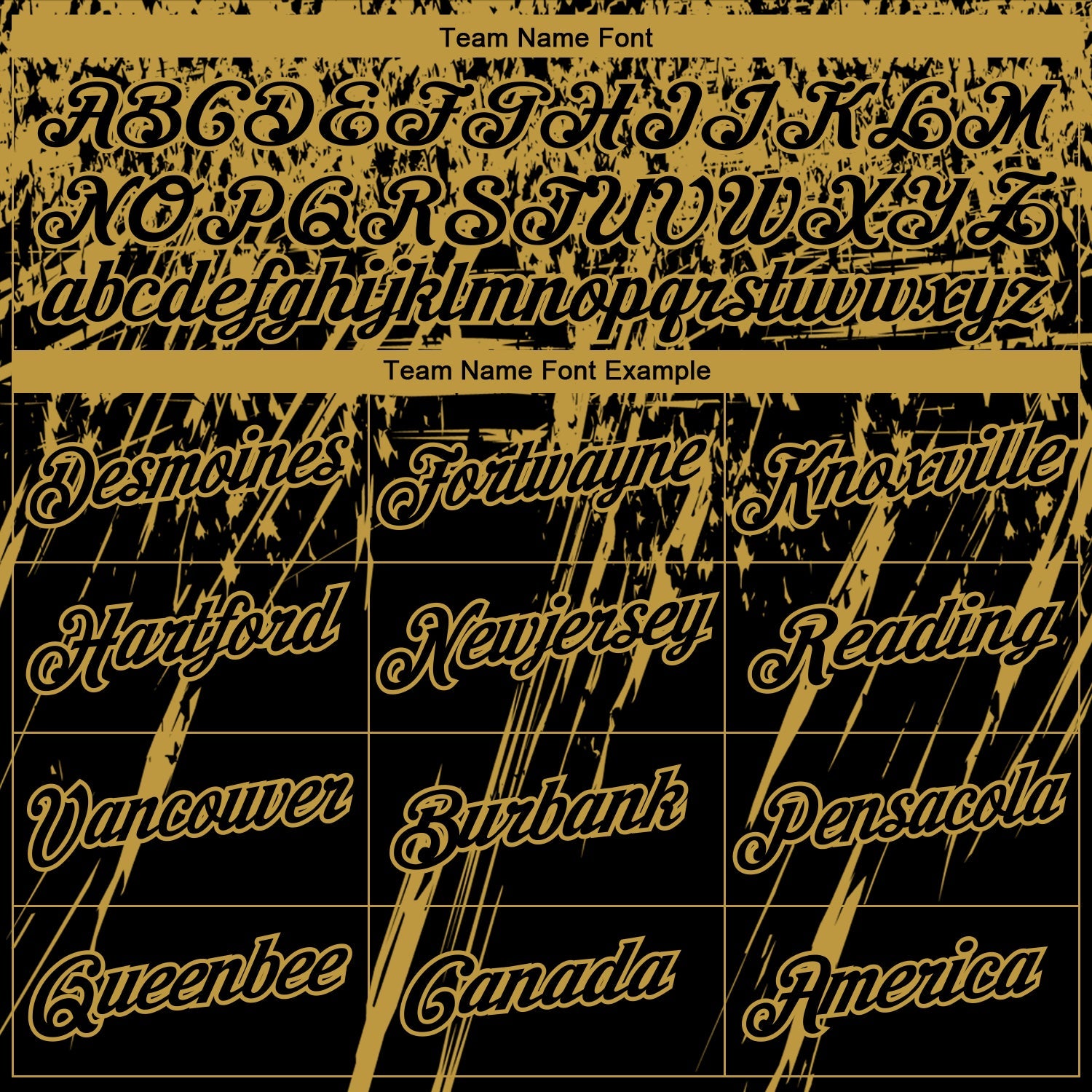 Custom Stitched Black Old Gold 3D Pattern Design Splash Grunge Art Sports Pullover Sweatshirt Hoodie view 3